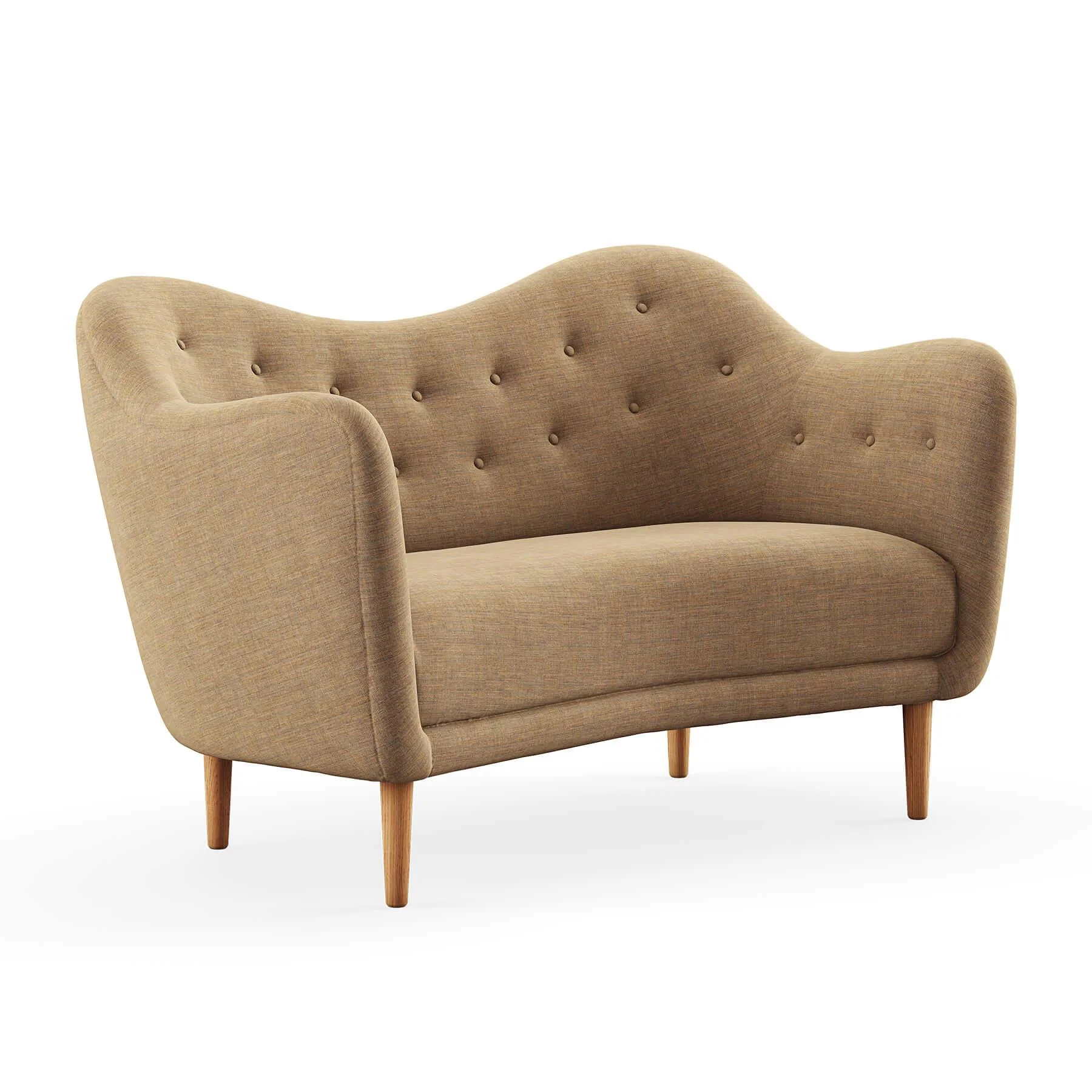 Finn Juhl The 46 Sofa in Dark Oiled Oak - Image 18