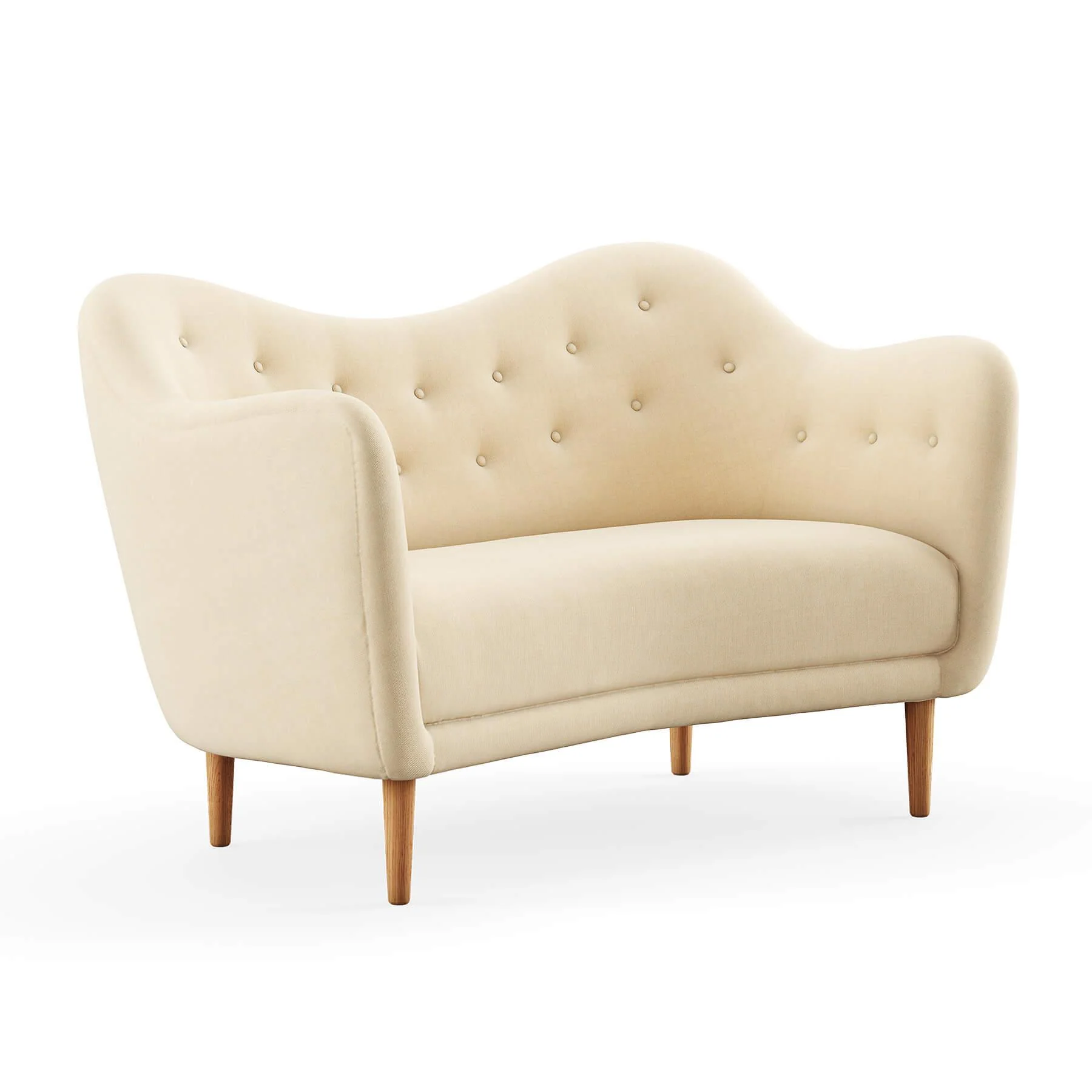 Finn Juhl The 46 Sofa in Dark Oiled Oak - Image 19