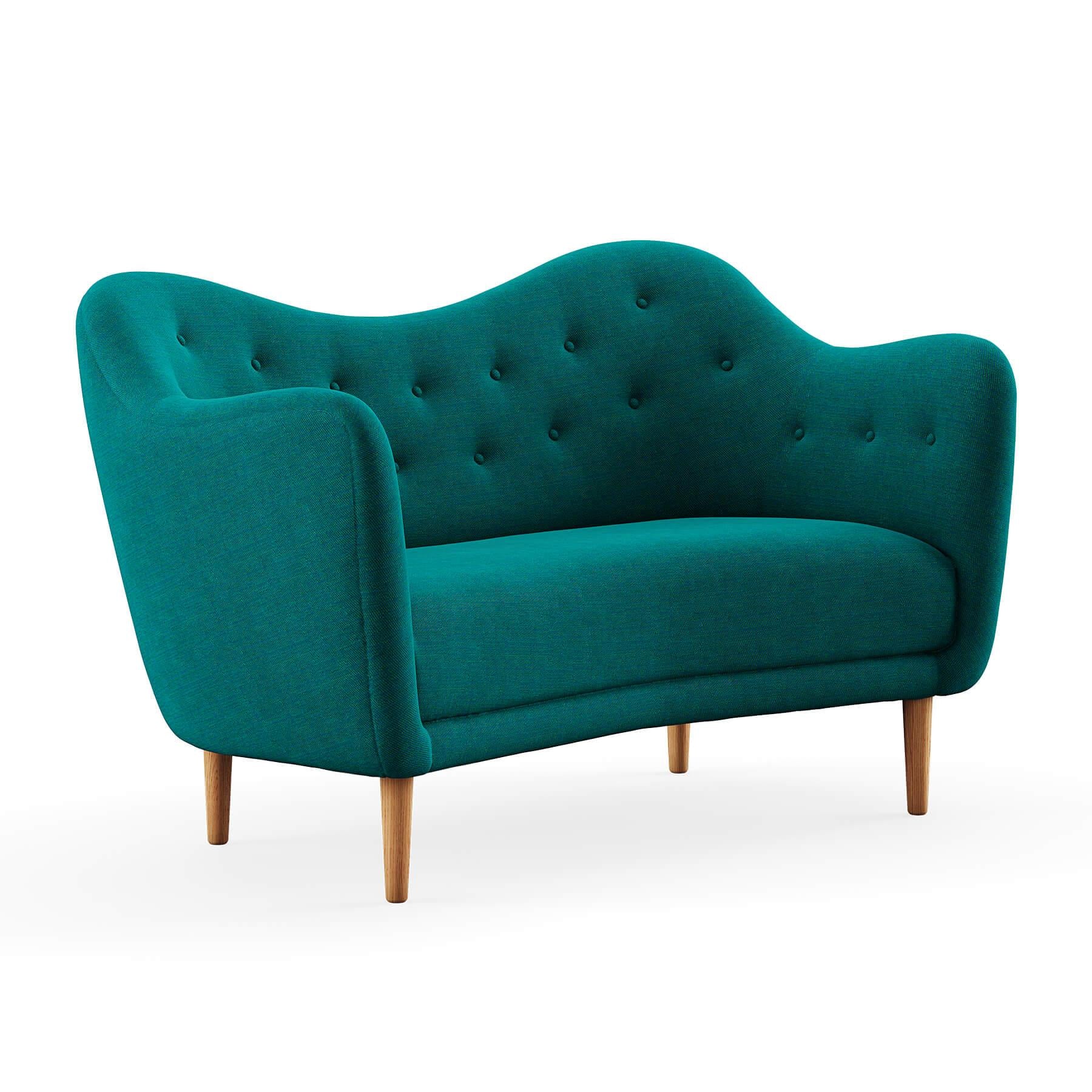 Finn Juhl The 46 Sofa in Dark Oiled Oak - Image 3