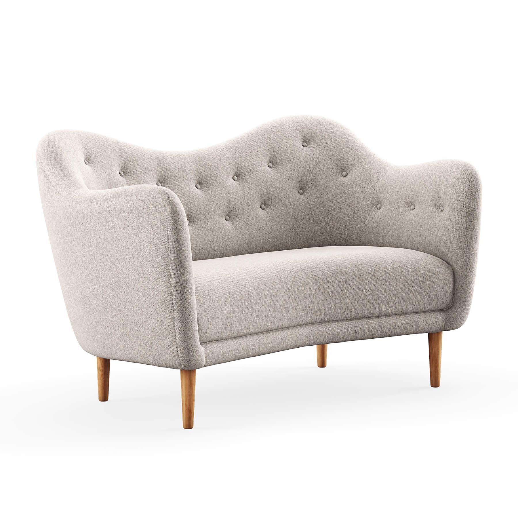Finn Juhl The 46 Sofa in Dark Oiled Oak - Image 32