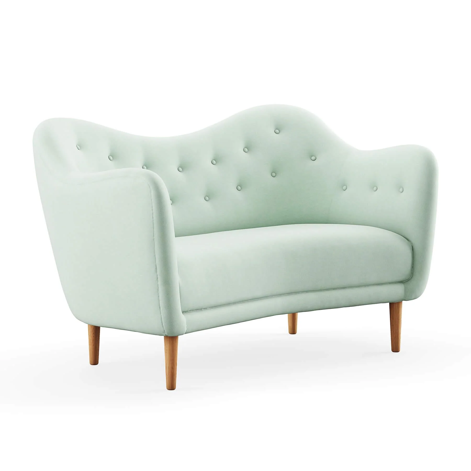 Finn Juhl The 46 Sofa in Dark Oiled Oak - Image 35