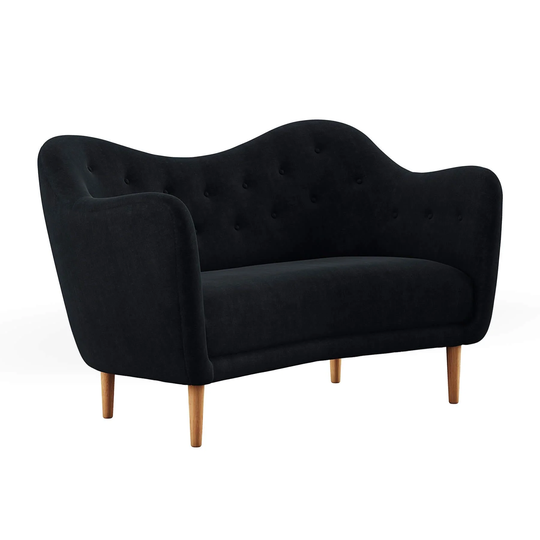 Finn Juhl The 46 Sofa in Dark Oiled Oak - Image 4