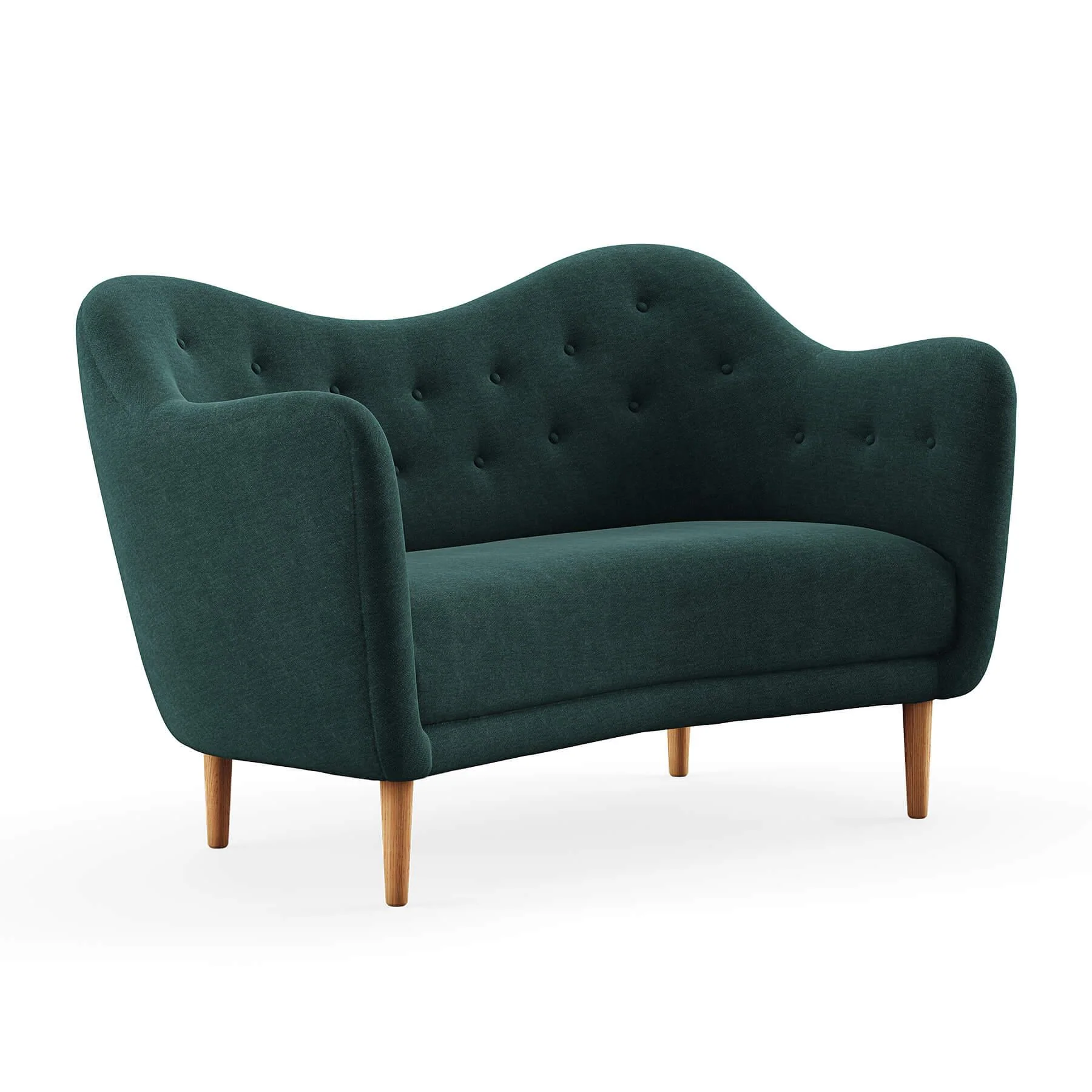 Finn Juhl The 46 Sofa in Dark Oiled Oak - Image 42