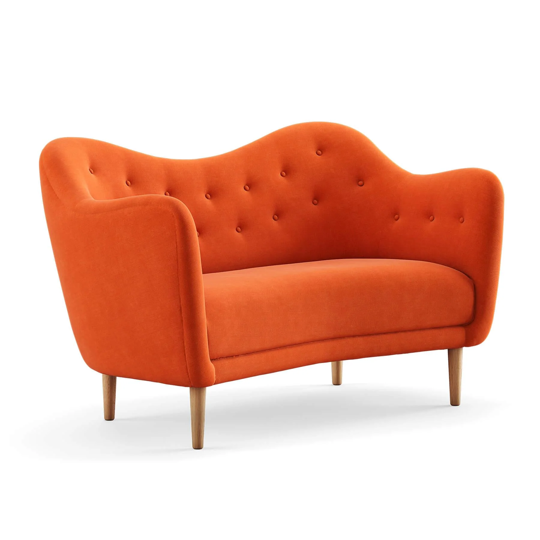 Finn Juhl The 46 Sofa in Dark Oiled Oak - Image 7