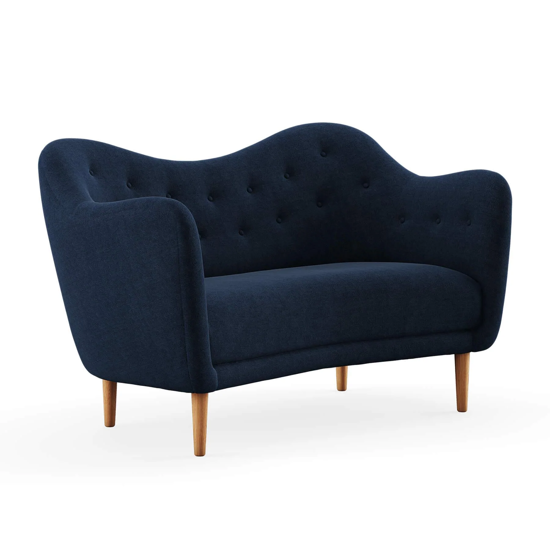 Finn Juhl The 46 Sofa in Dark Oiled Oak - Image 8
