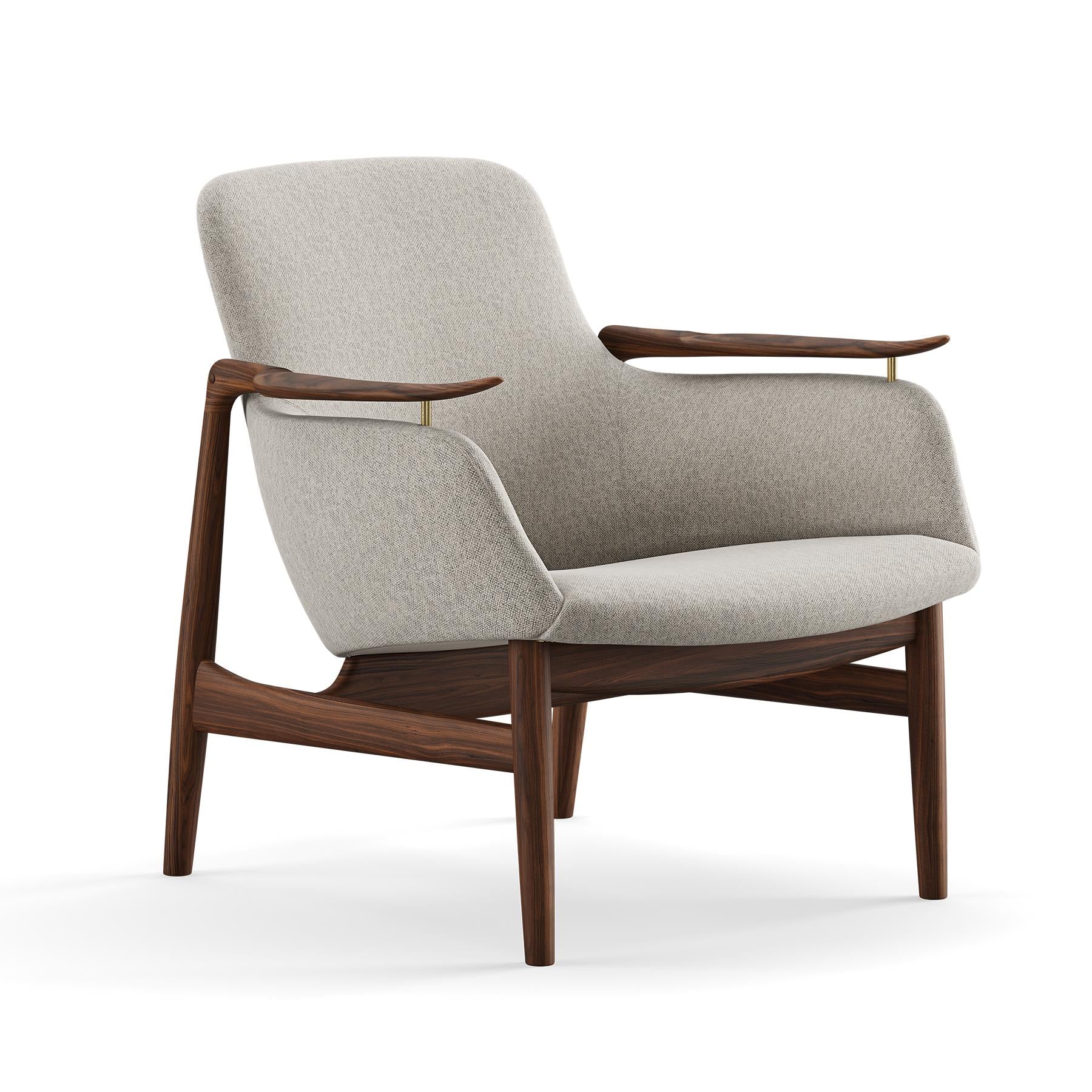 Finn Juhl The 53 Chair in Walnut - Image 18