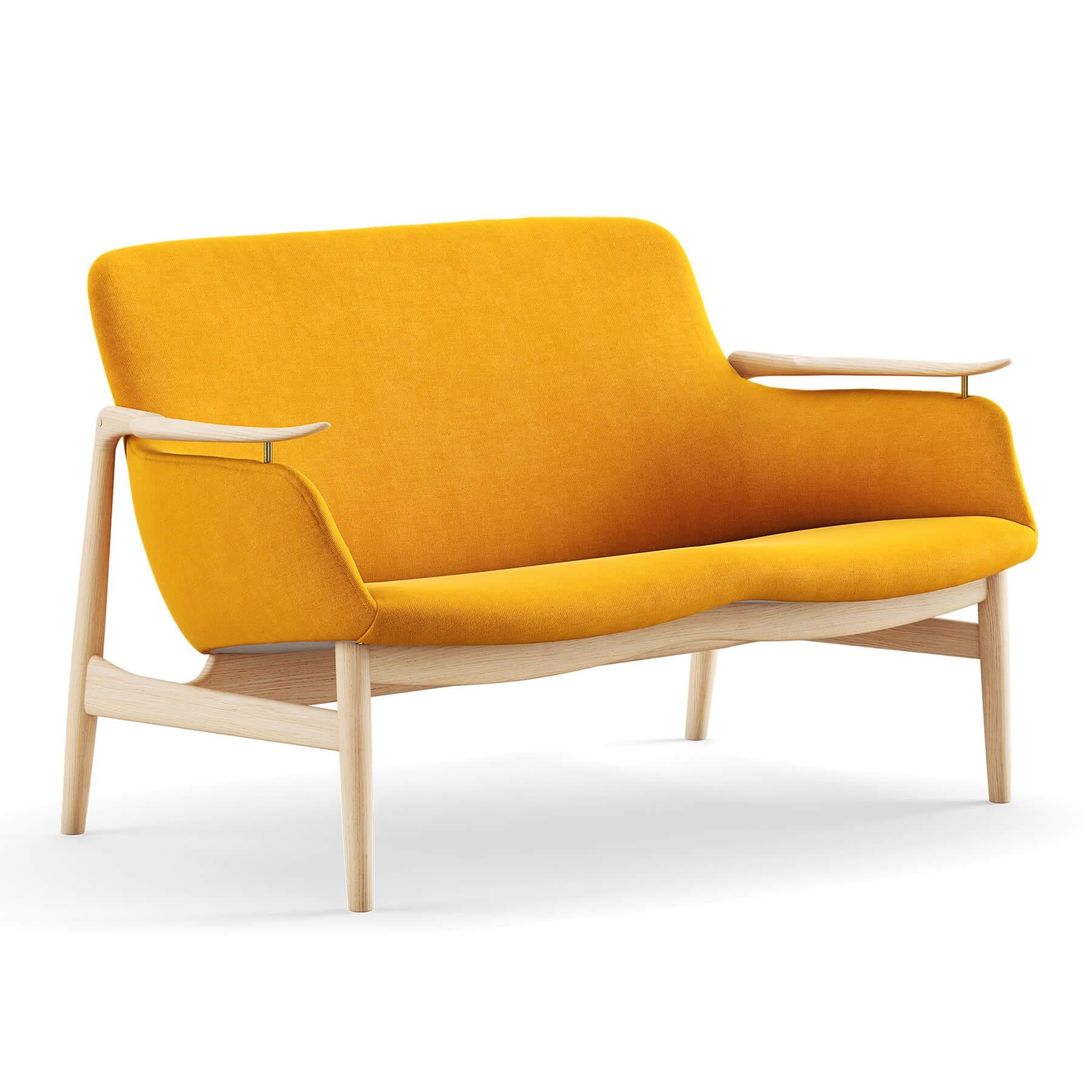 Finn Juhl The 53 Sofa in Clear Oiled Oak - Image 16