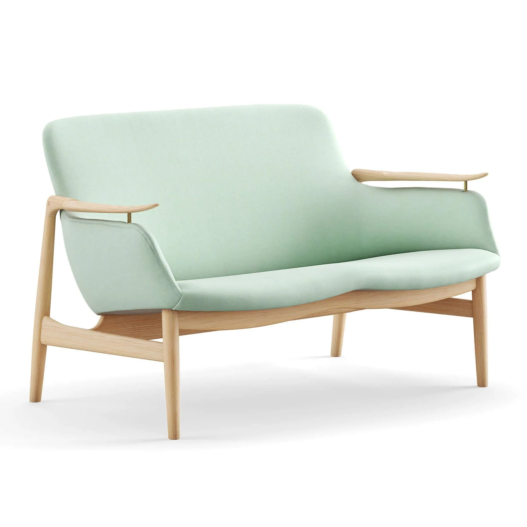 Finn Juhl The 53 Sofa in Clear Oiled Oak - Image 18