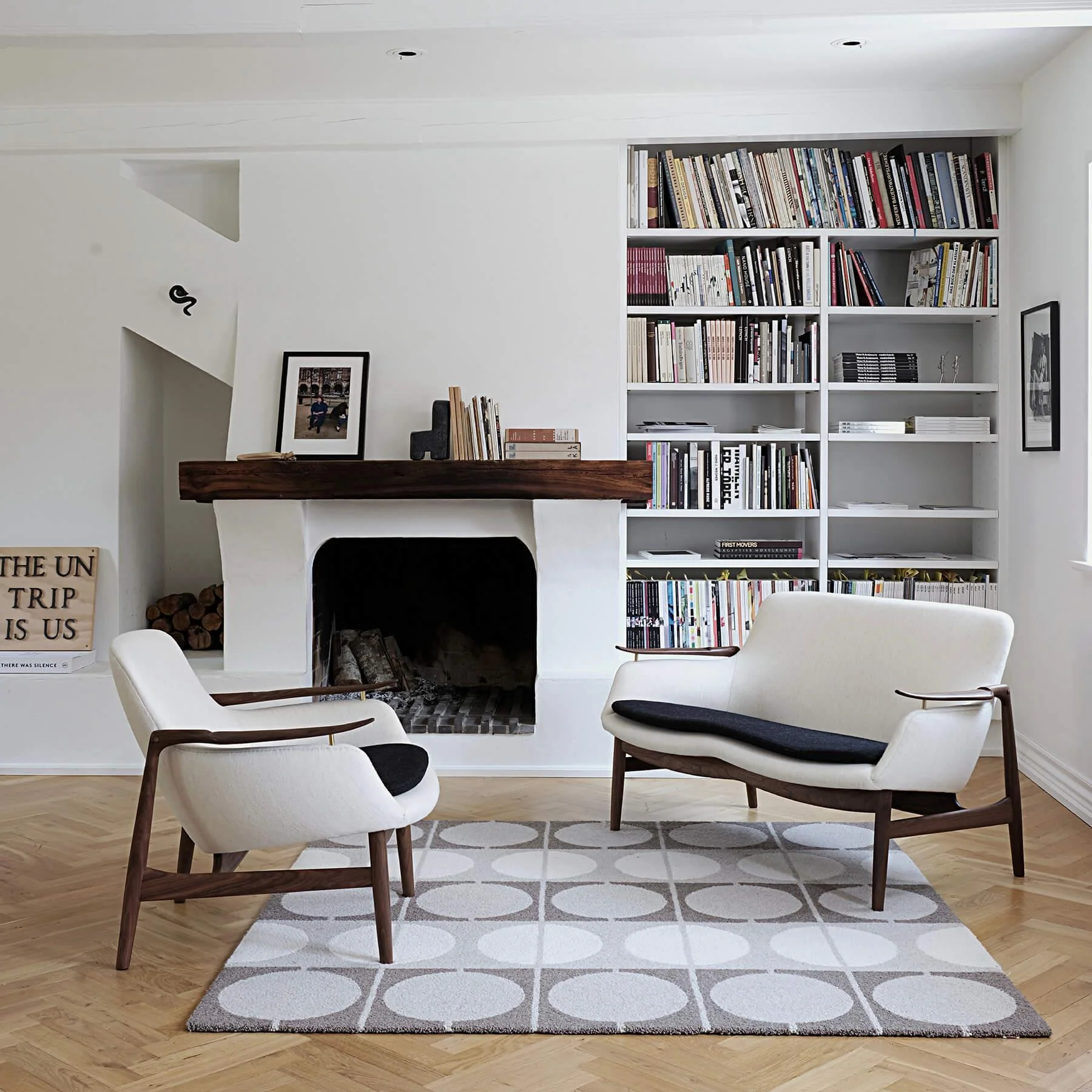 Finn Juhl The 53 Sofa in Clear Oiled Oak - Image 2
