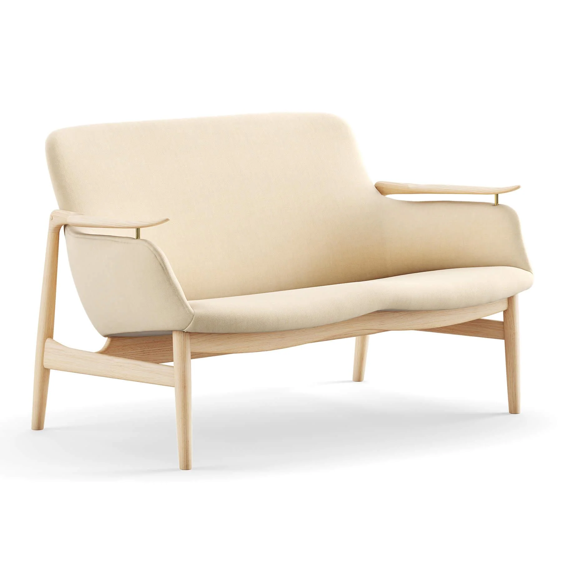 Finn Juhl The 53 Sofa in Clear Oiled Oak - Image 21