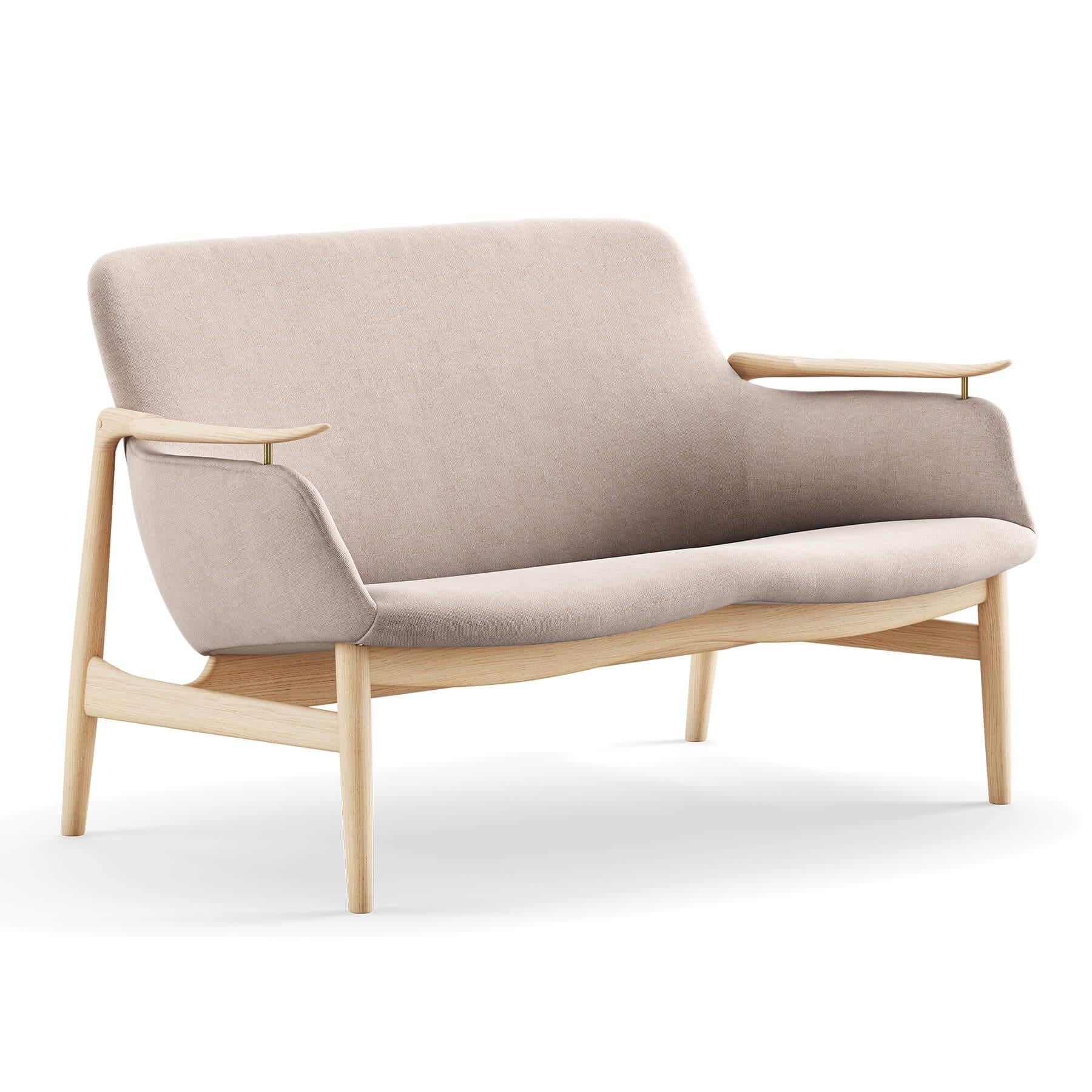 Finn Juhl The 53 Sofa in Clear Oiled Oak - Image 22