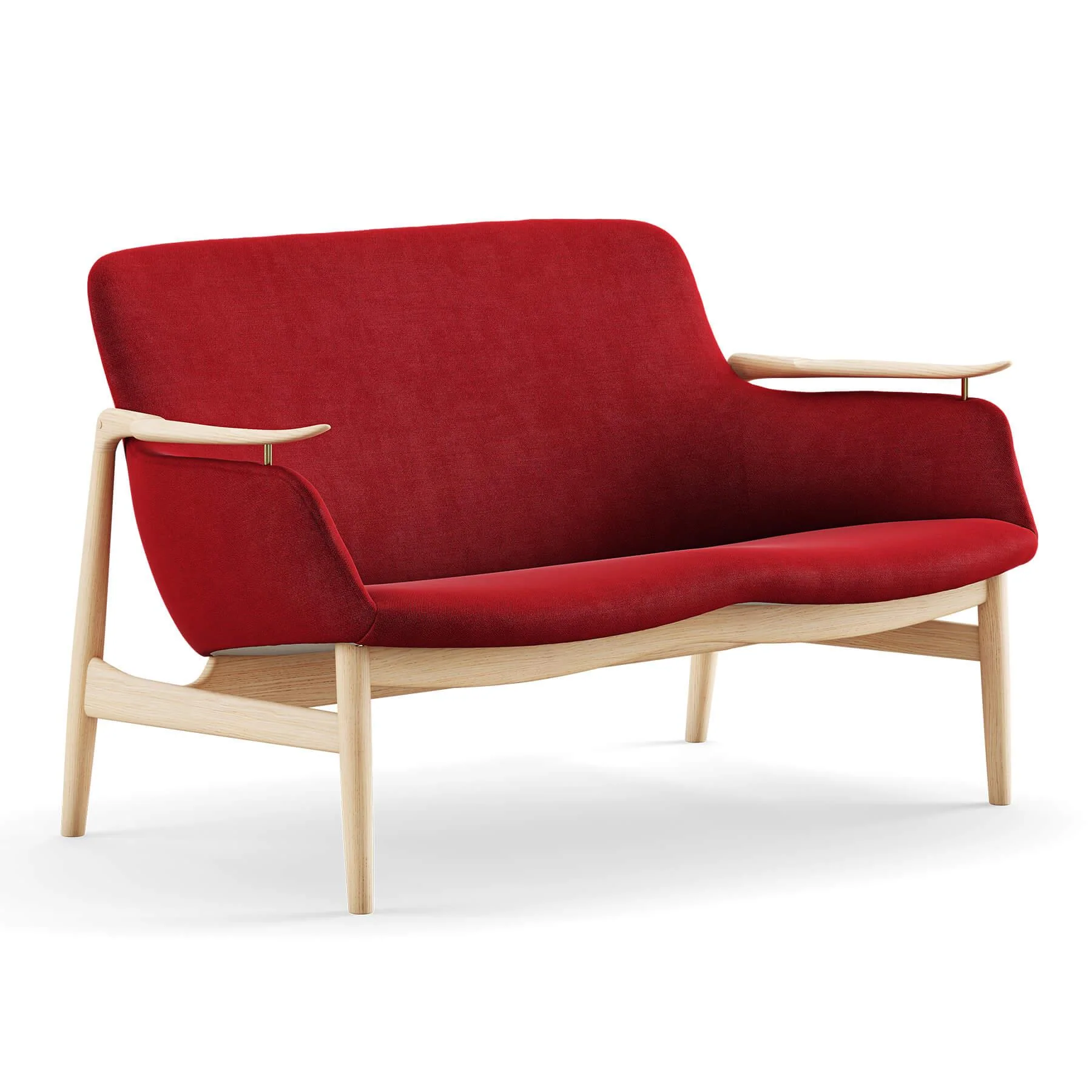 Finn Juhl The 53 Sofa in Clear Oiled Oak - Image 25