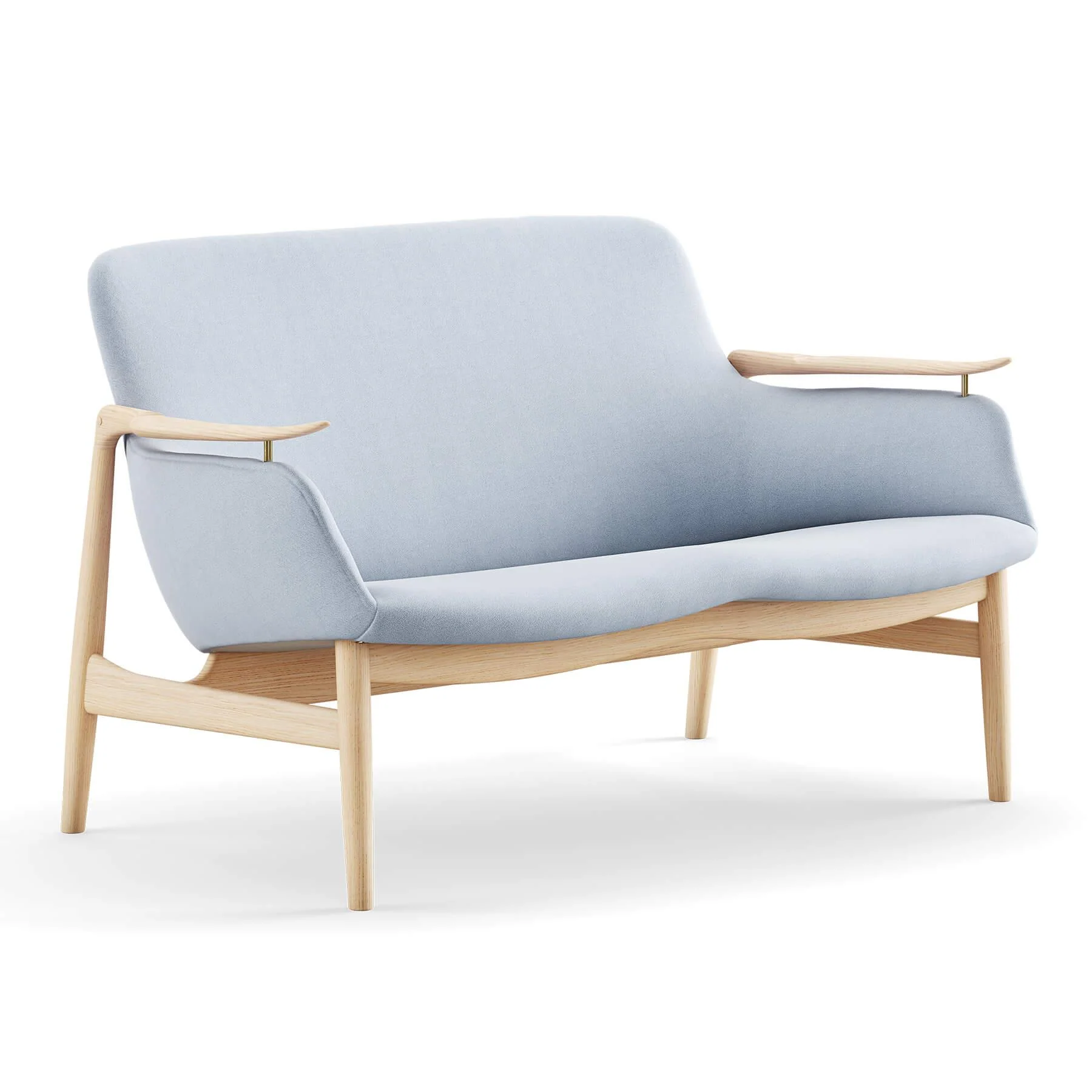 Finn Juhl The 53 Sofa in Clear Oiled Oak - Image 28