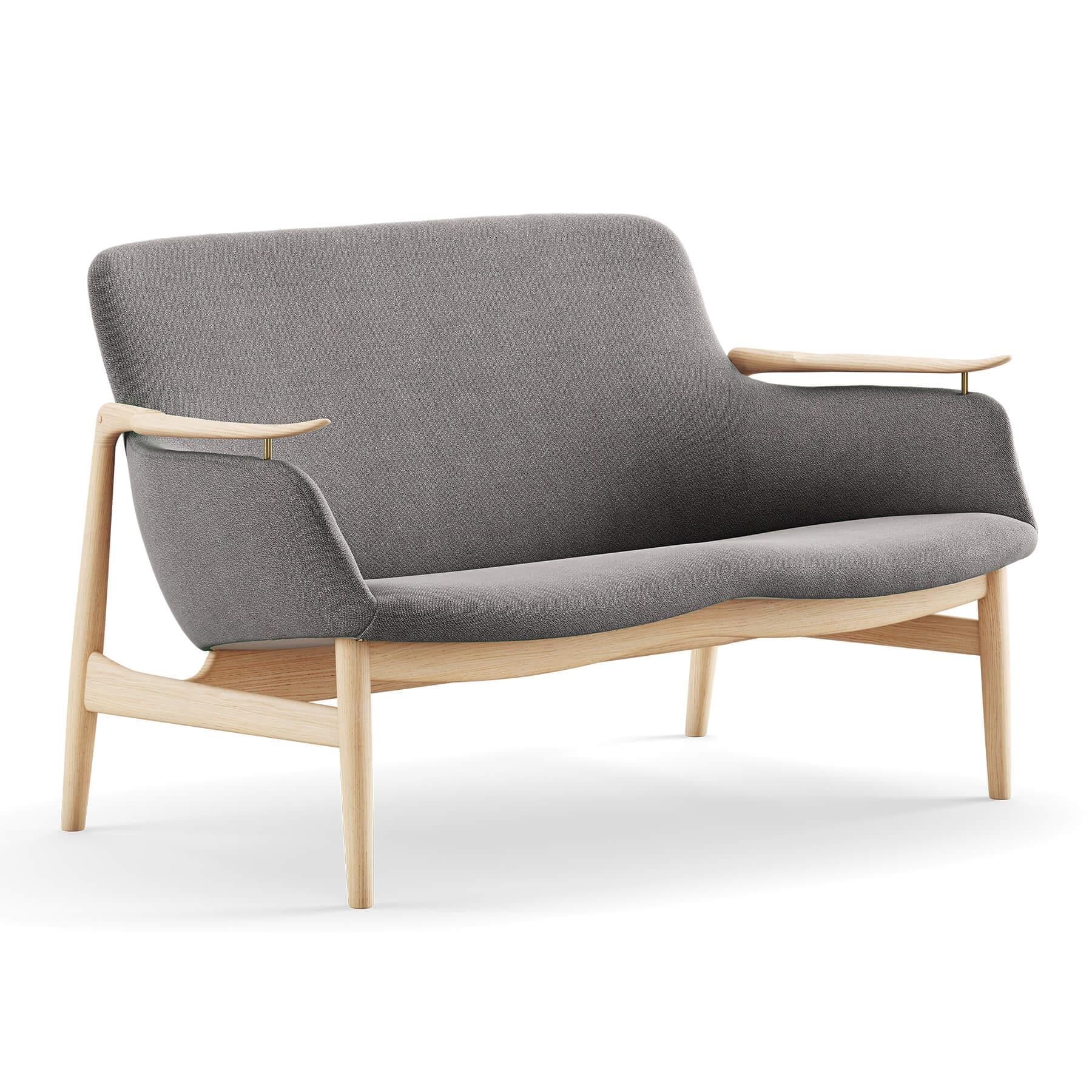 Finn Juhl The 53 Sofa in Clear Oiled Oak - Image 32