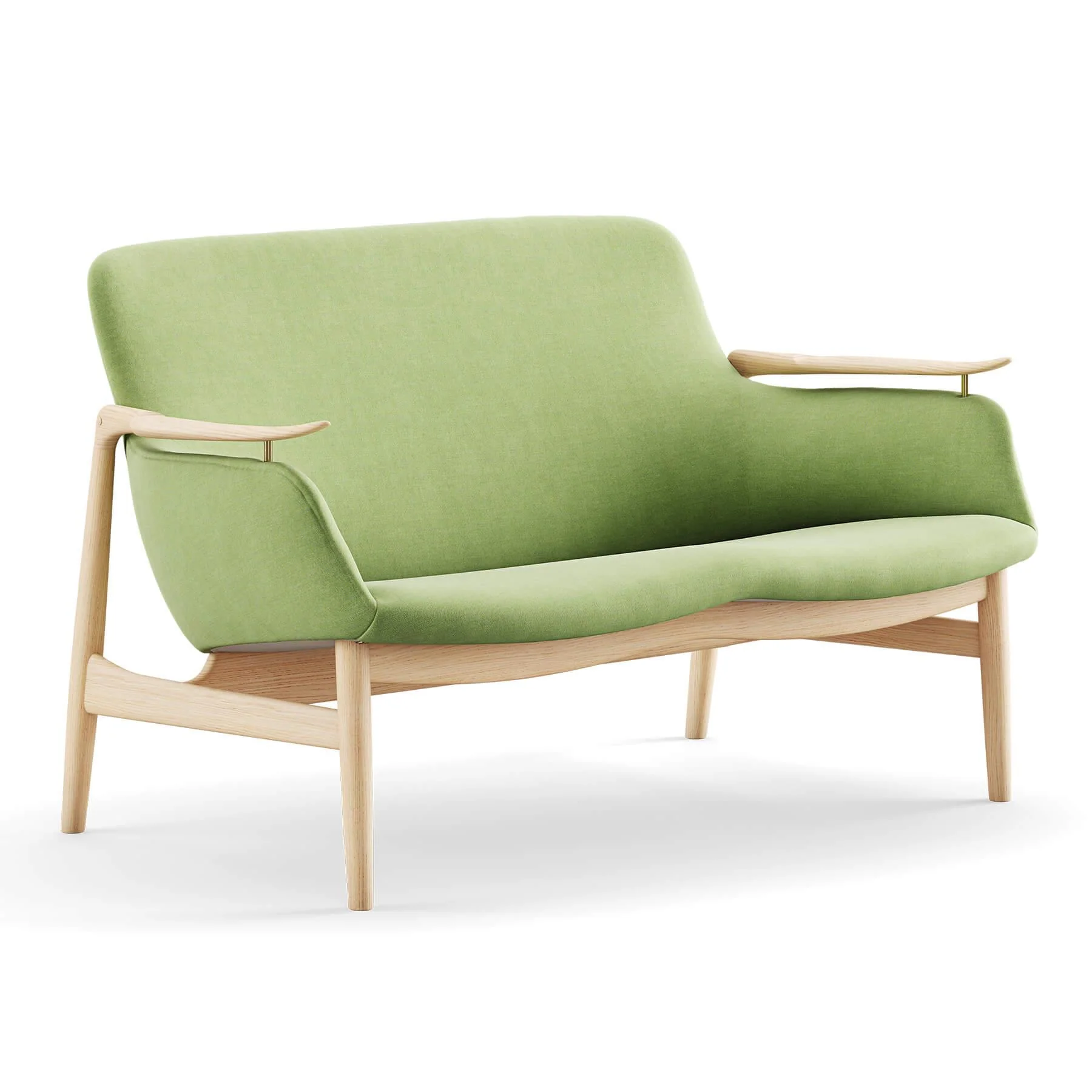 Finn Juhl The 53 Sofa in Clear Oiled Oak - Image 33