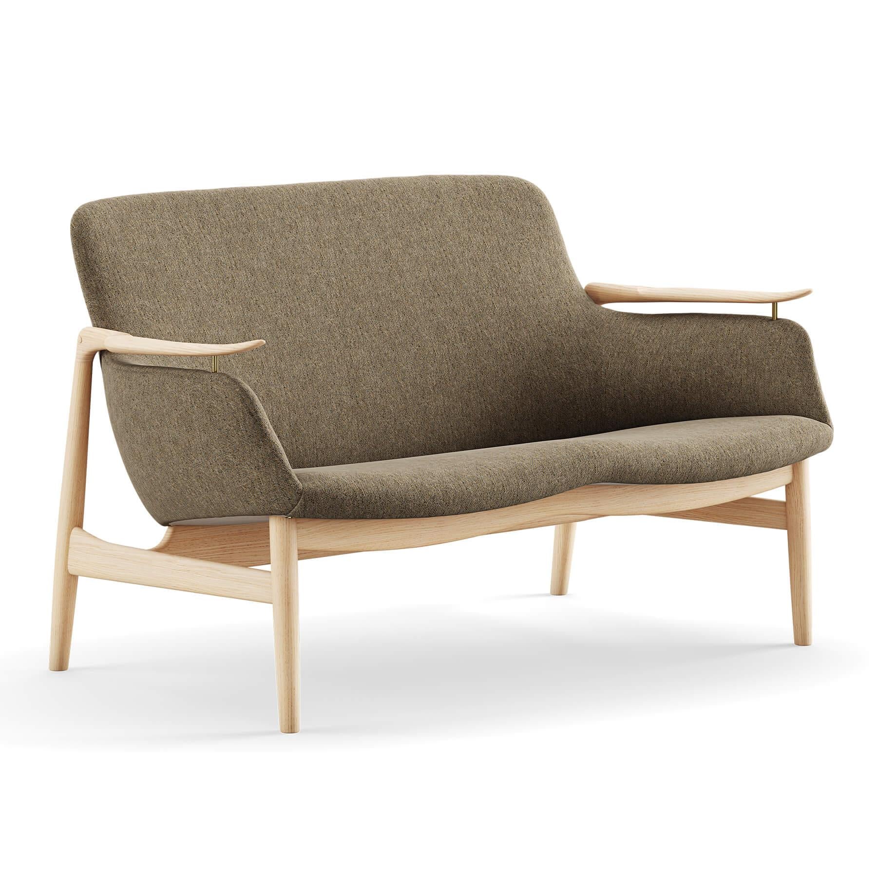 Finn Juhl The 53 Sofa in Clear Oiled Oak - Image 37