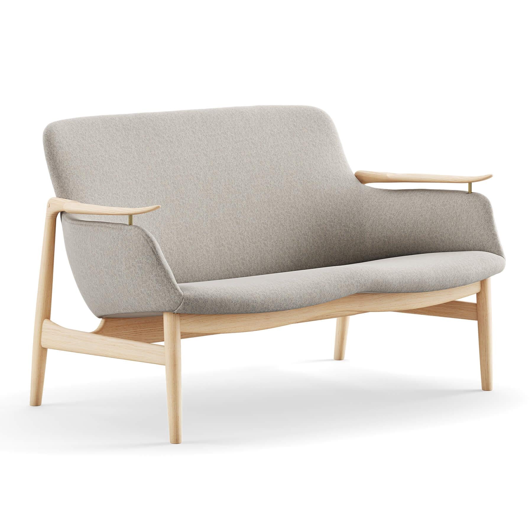 Finn Juhl The 53 Sofa in Clear Oiled Oak - Image 38
