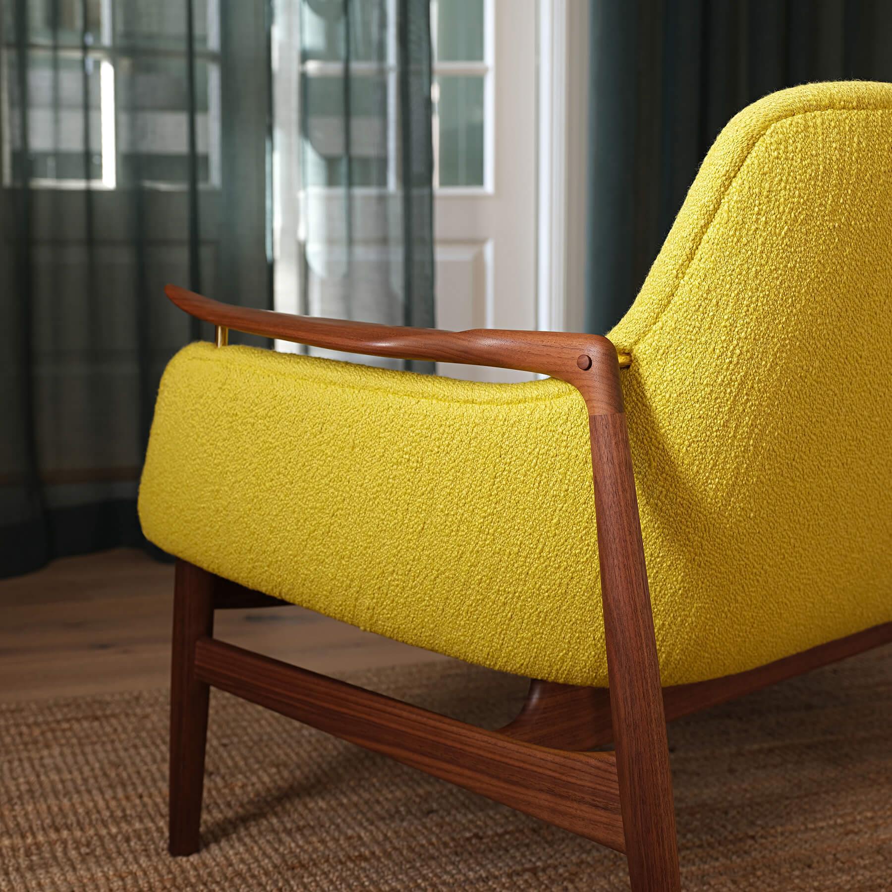Finn Juhl The 53 Sofa in Clear Oiled Oak - Image 4