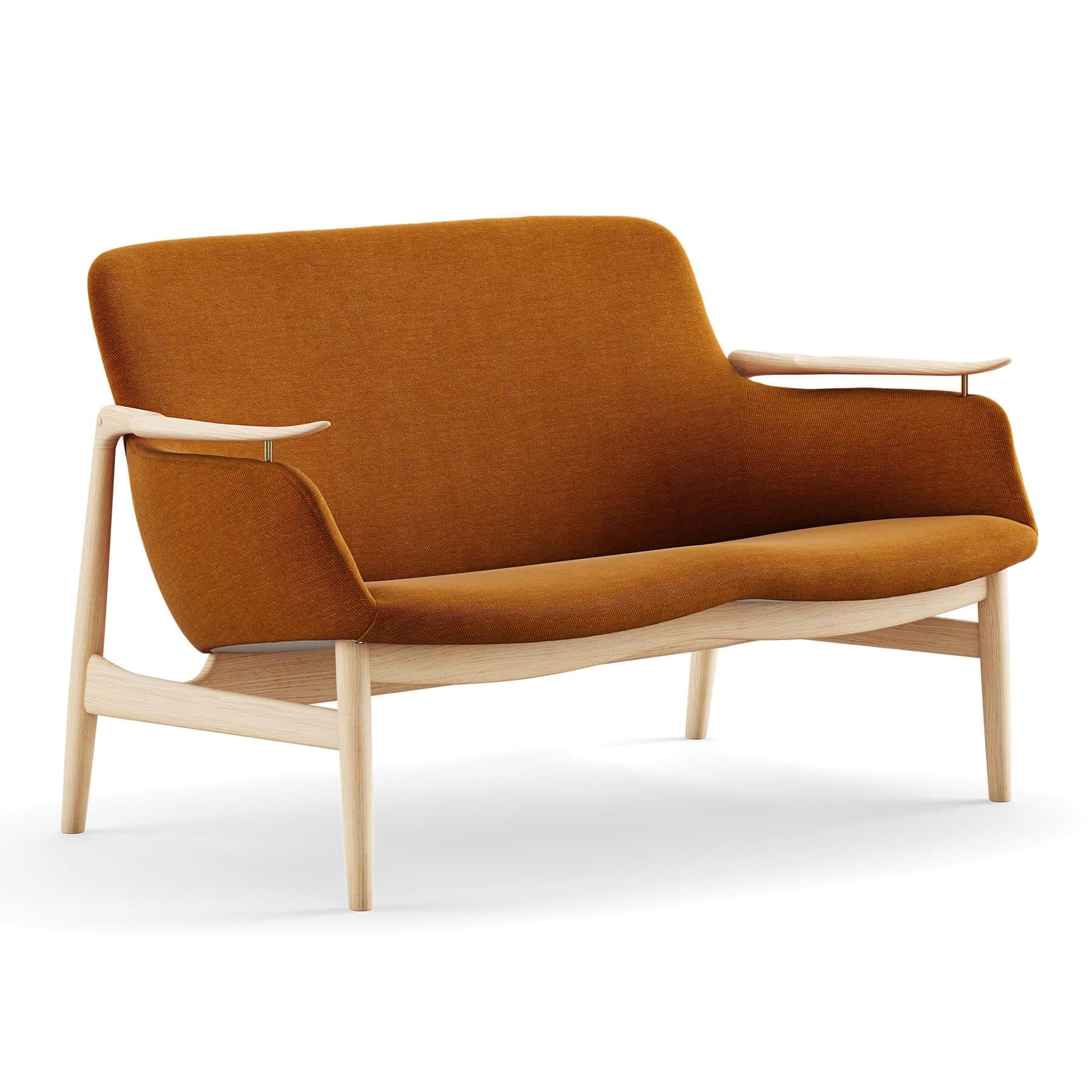 Finn Juhl The 53 Sofa in Clear Oiled Oak - Image 41