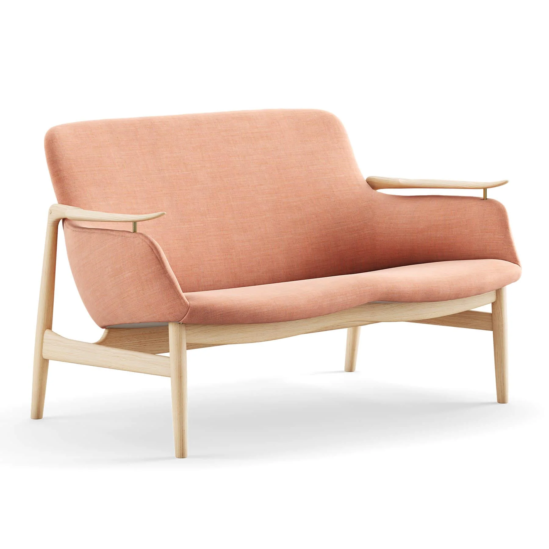 Finn Juhl The 53 Sofa in Clear Oiled Oak - Image 42