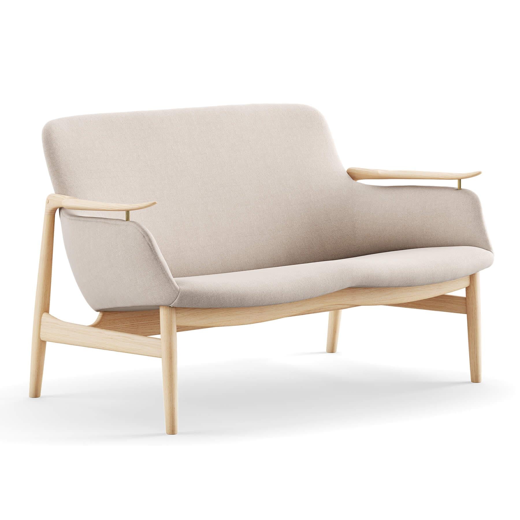 Finn Juhl The 53 Sofa in Clear Oiled Oak - Image 44