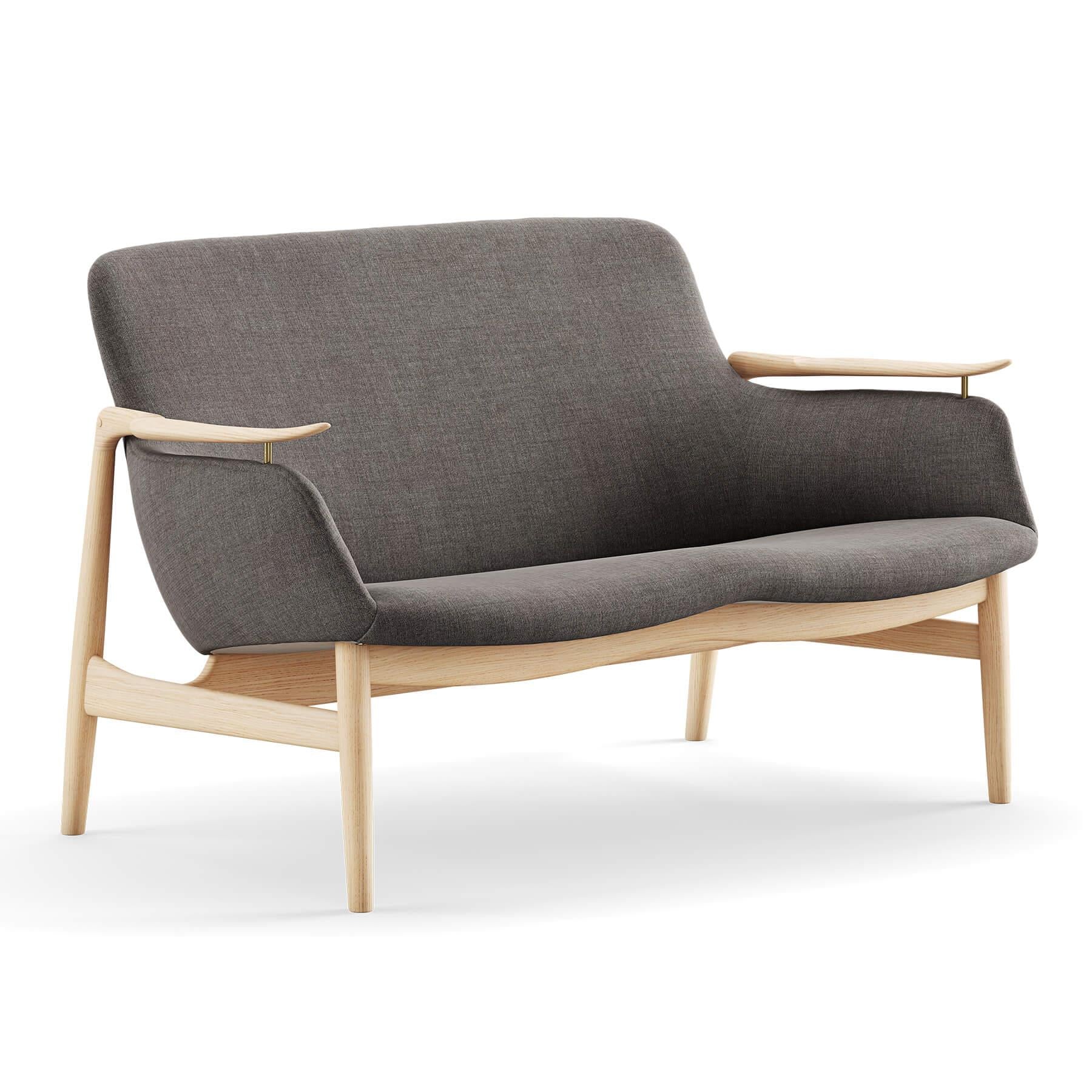 Finn Juhl The 53 Sofa in Clear Oiled Oak - Image 45