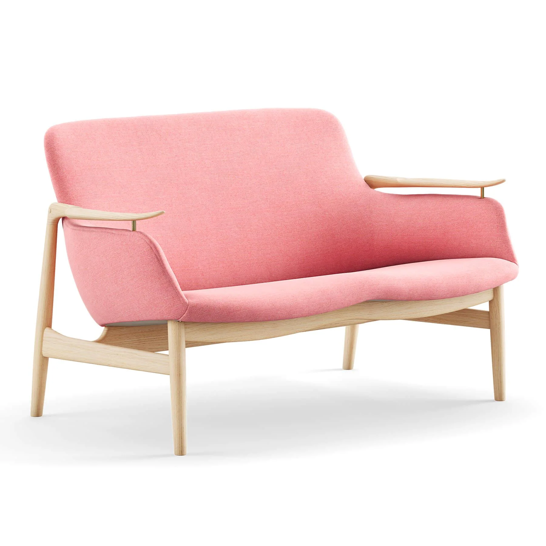 Finn Juhl The 53 Sofa in Clear Oiled Oak - Image 46