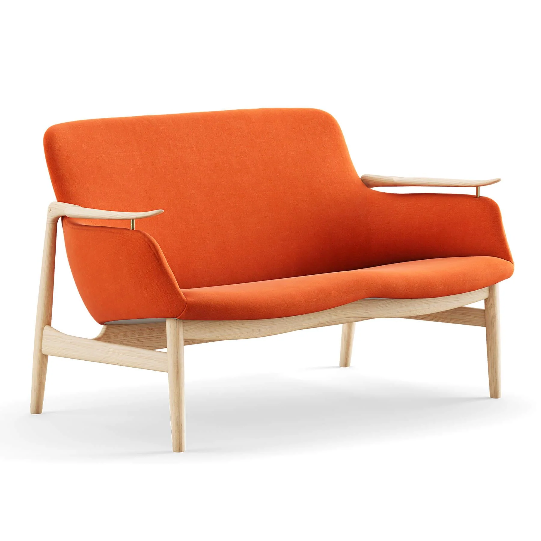Finn Juhl The 53 Sofa in Clear Oiled Oak - Image 9