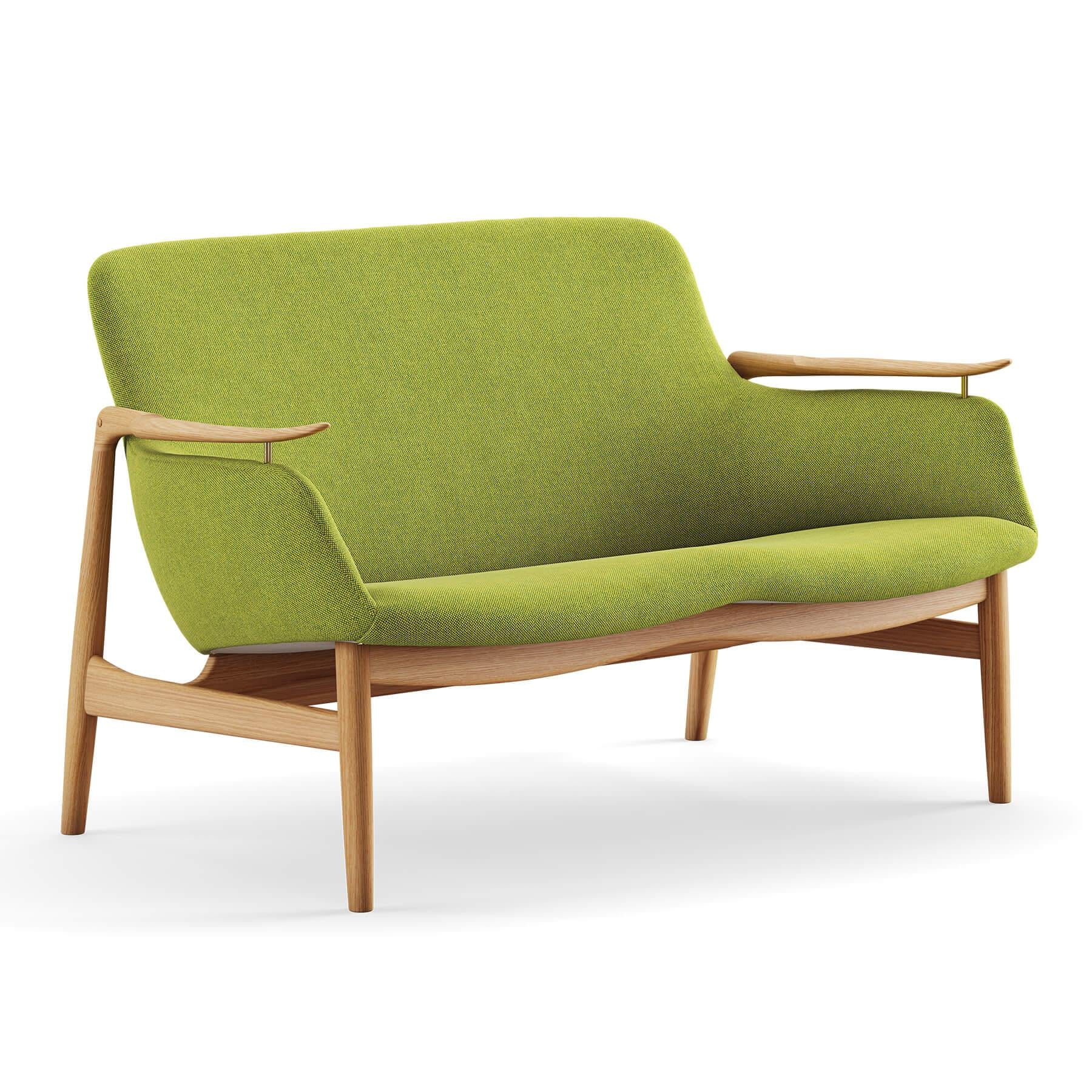 Finn Juhl The 53 Sofa in Dark Oiled Oak - Image 30
