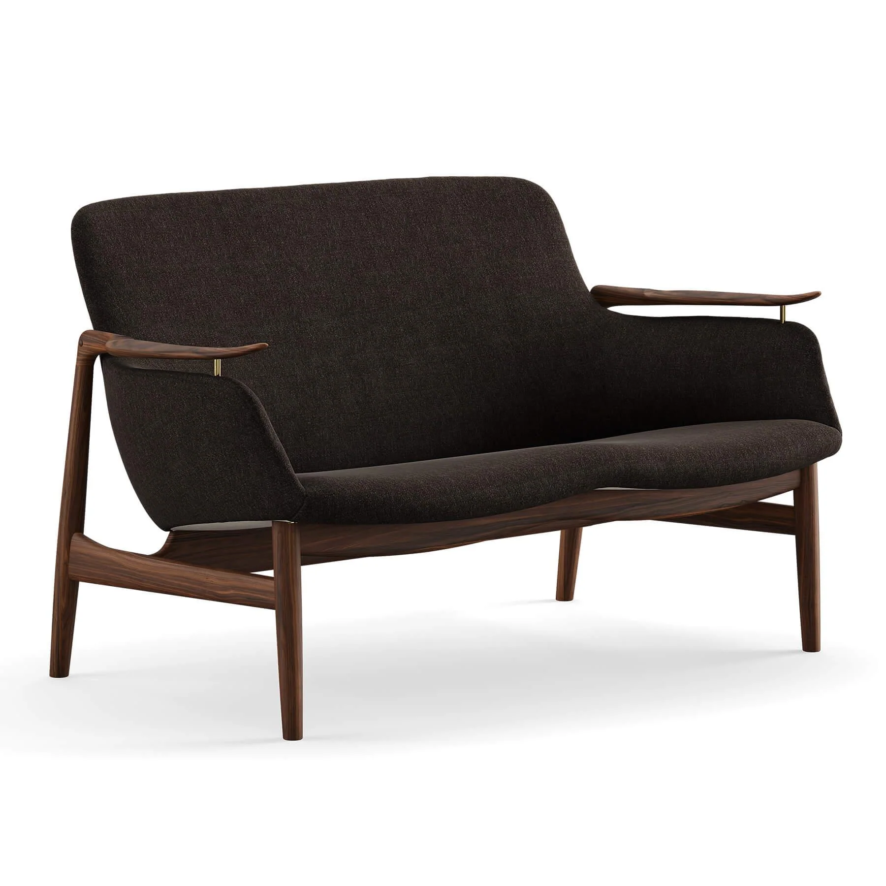 Finn Juhl The 53 Sofa in Walnut - Image 27
