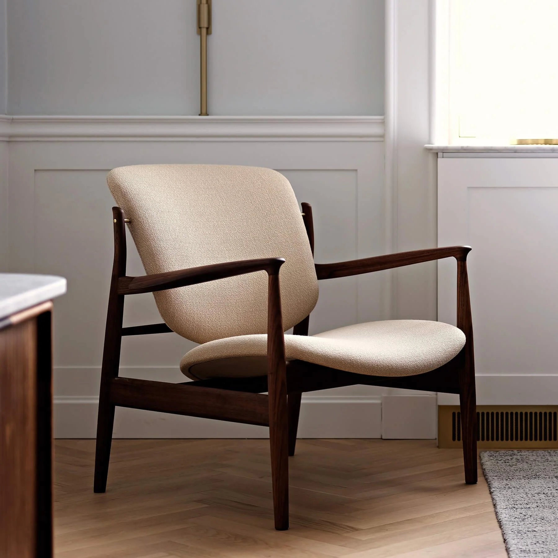 Finn Juhl The France Chair in Clear Oiled Oak - Image 4