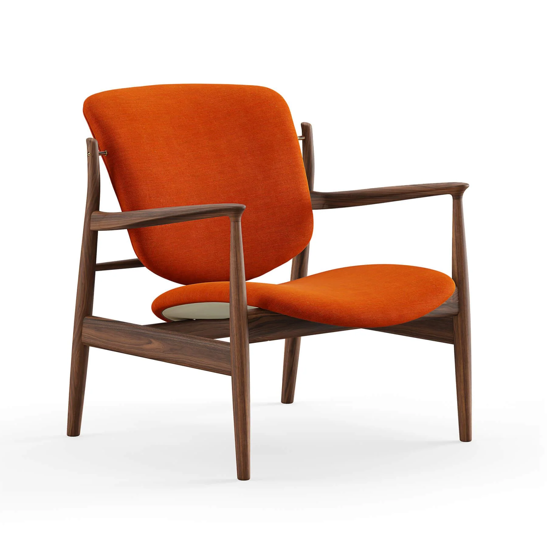 Finn Juhl The France Chair in Walnut - Image 12