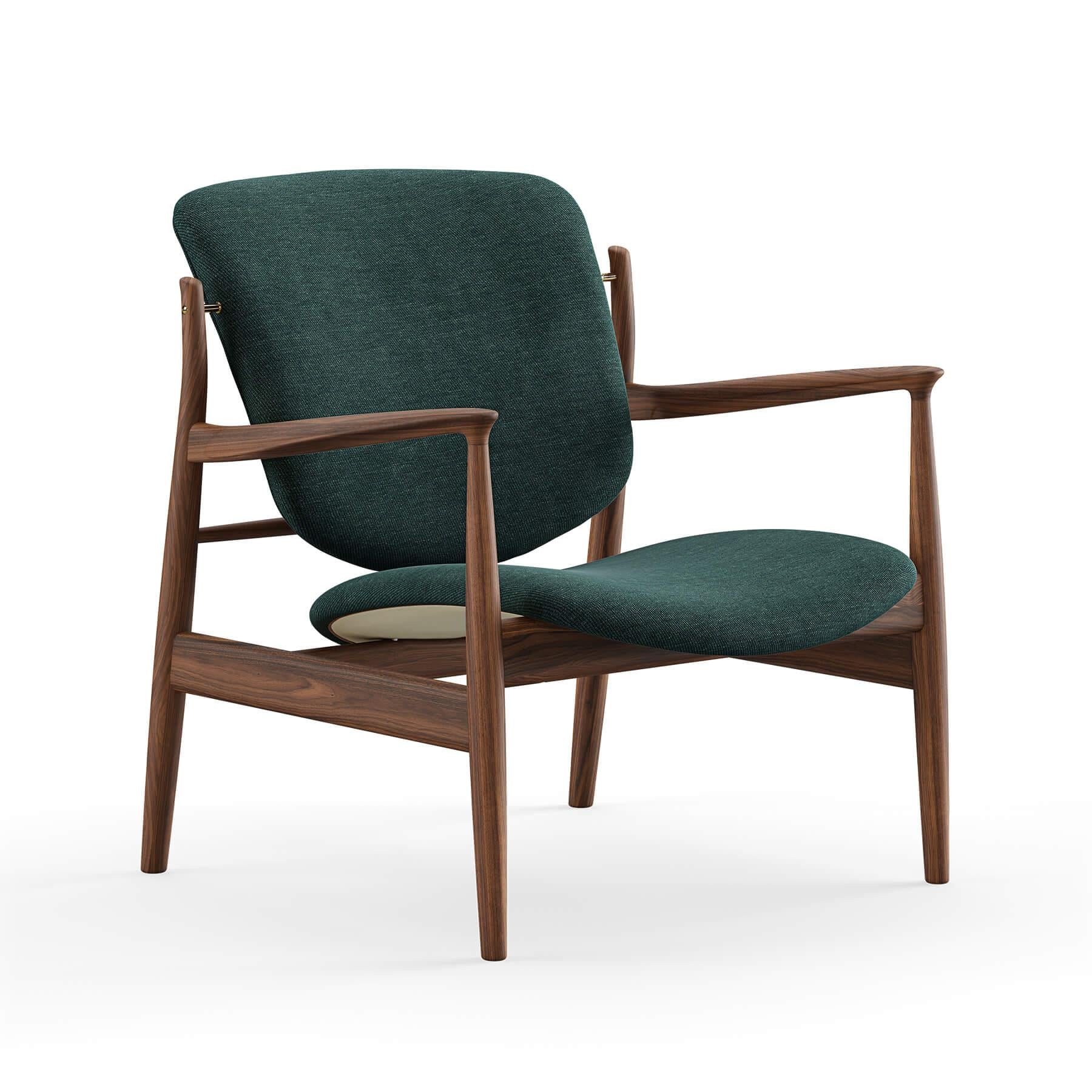 Finn Juhl The France Chair in Walnut - Image 31