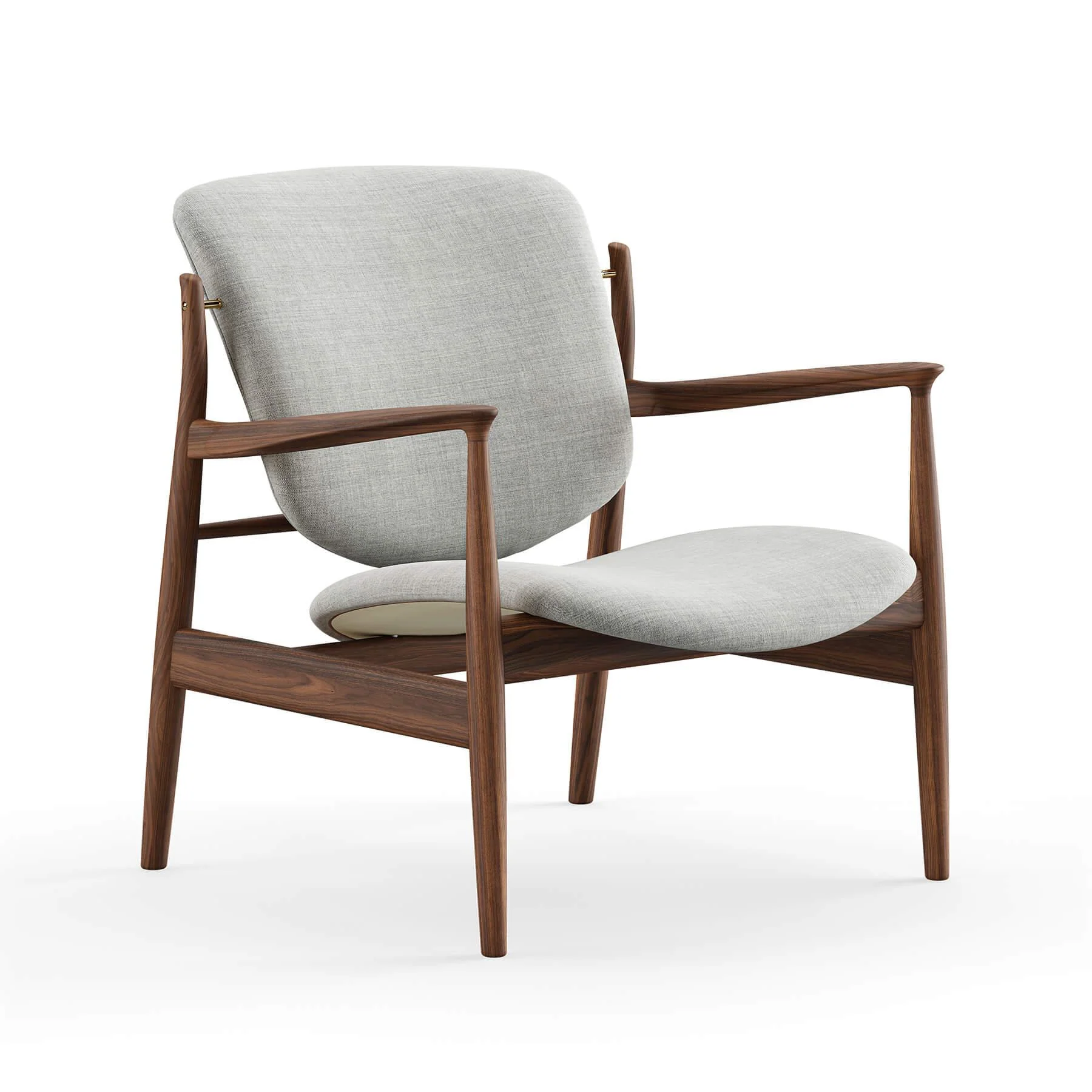 Finn Juhl The France Chair in Walnut - Image 42