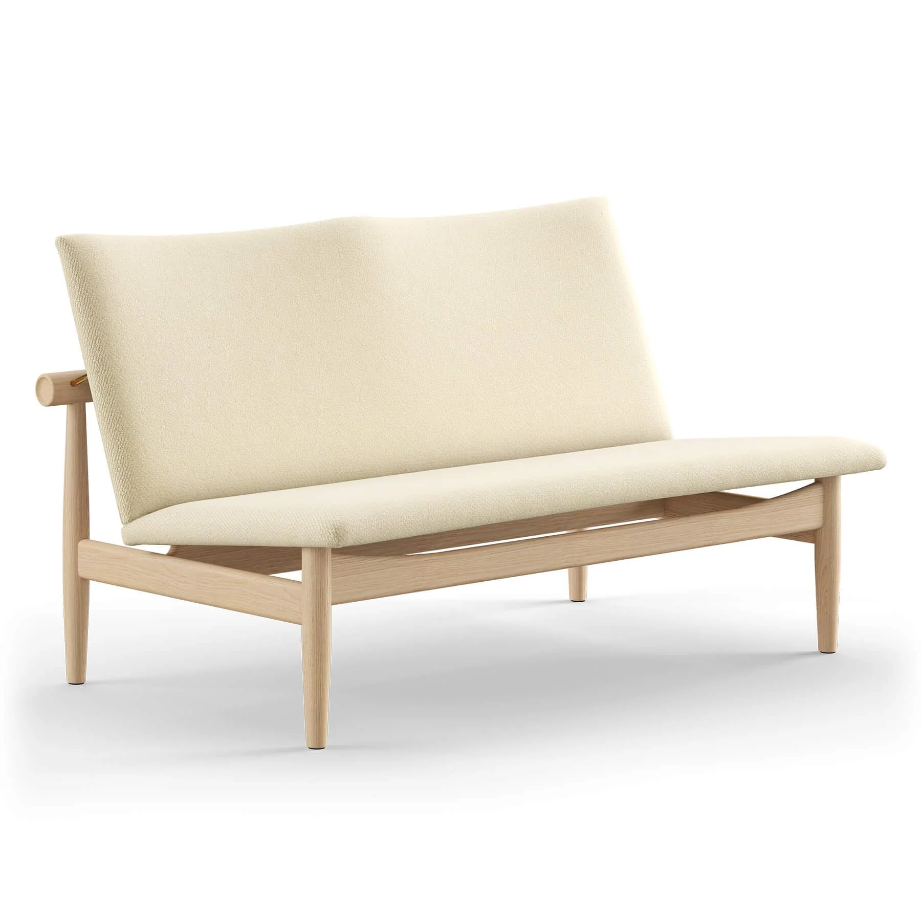 Finn Juhl The Japan 2 Seater Sofa in Clear Oiled Oak - Image 14