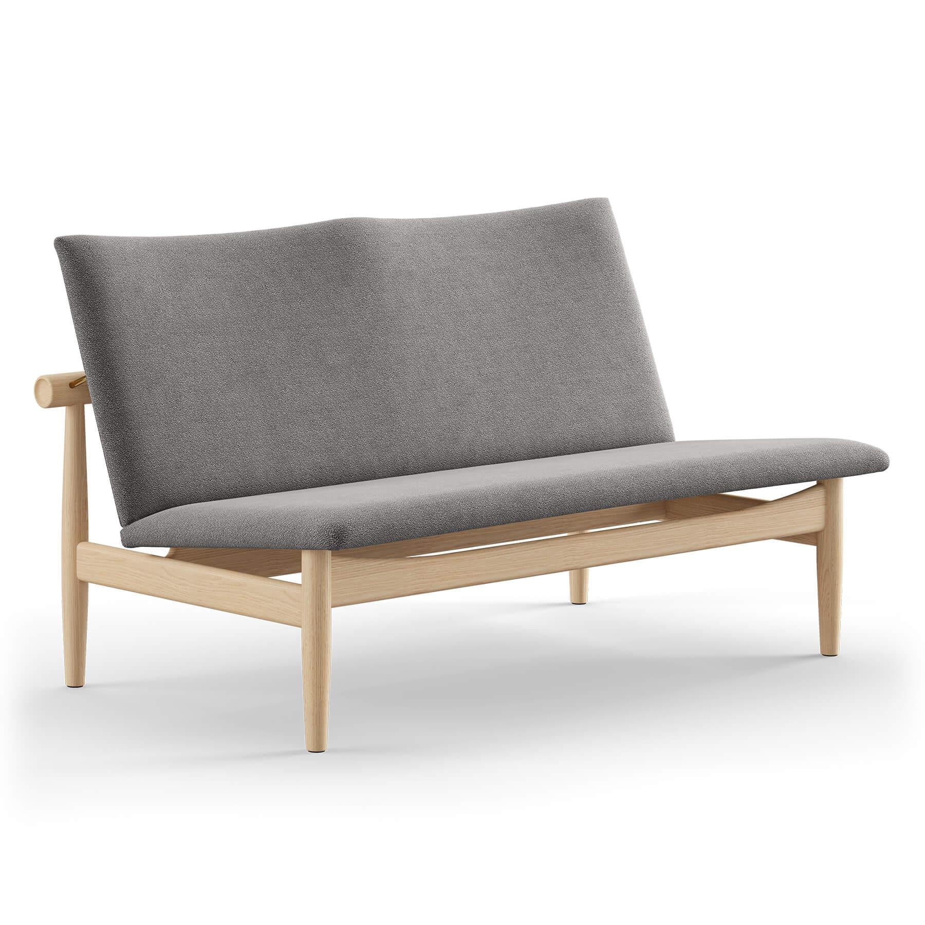 Finn Juhl The Japan 2 Seater Sofa in Clear Oiled Oak - Image 15