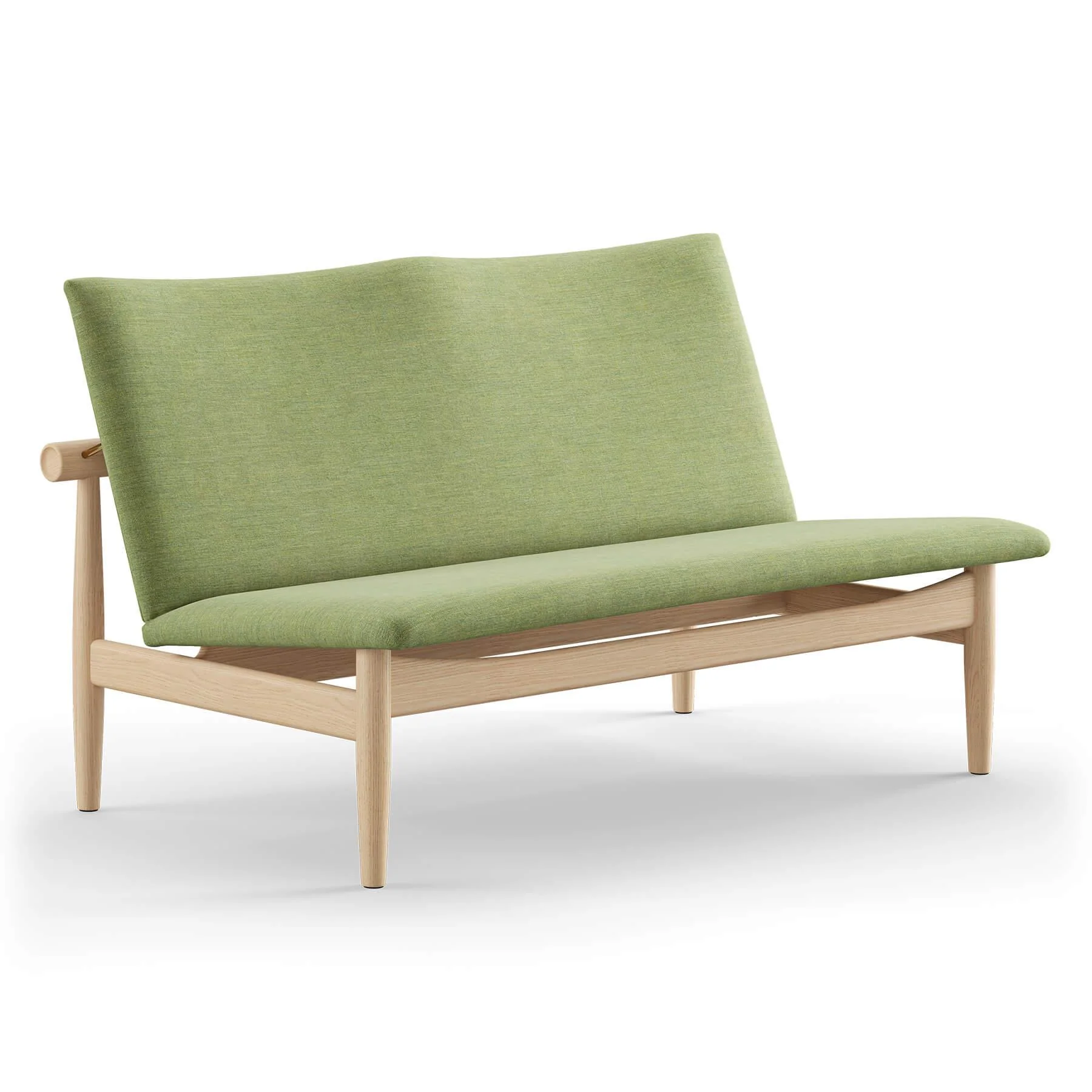 Finn Juhl The Japan 2 Seater Sofa in Clear Oiled Oak - Image 24
