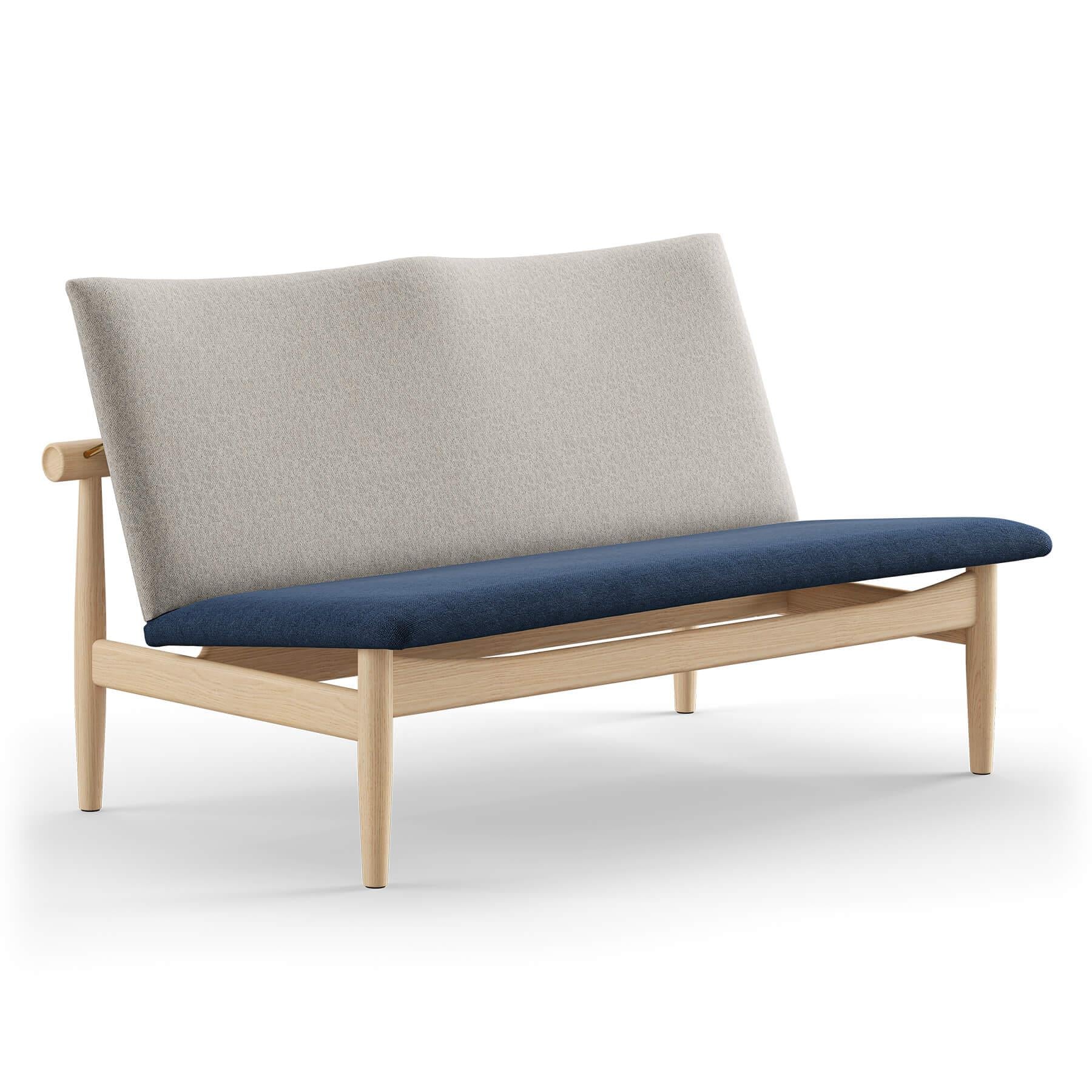 Finn Juhl The Japan 2 Seater Sofa in Clear Oiled Oak - Image 32