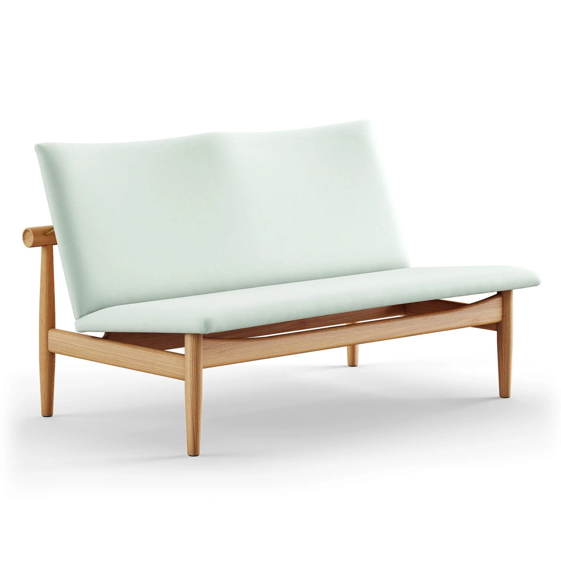 Finn Juhl The Japan 2 Seater Sofa in Dark Oiled Oak - Image 26