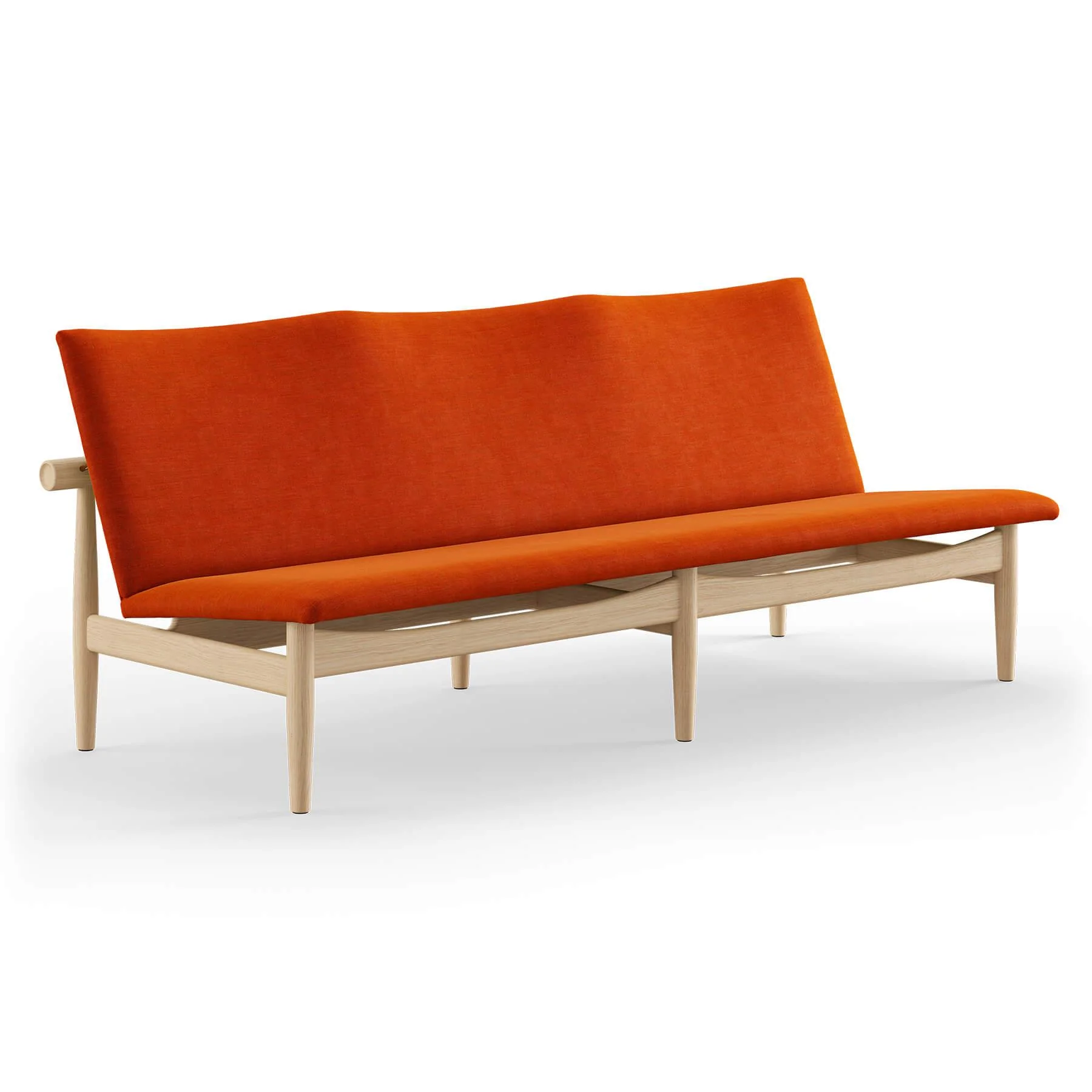 Finn Juhl The Japan 3 Seater Sofa in Clear Oiled Oak - Image 15
