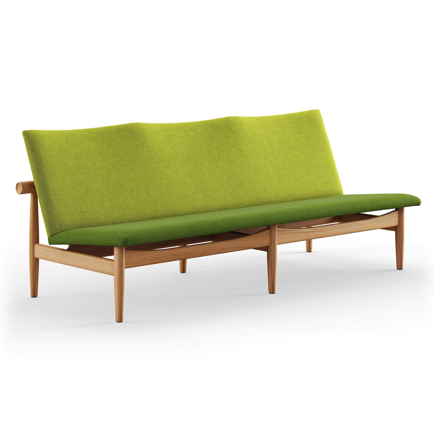 Finn Juhl The Japan 3 Seater Sofa in Dark Oiled Oak - Image 6