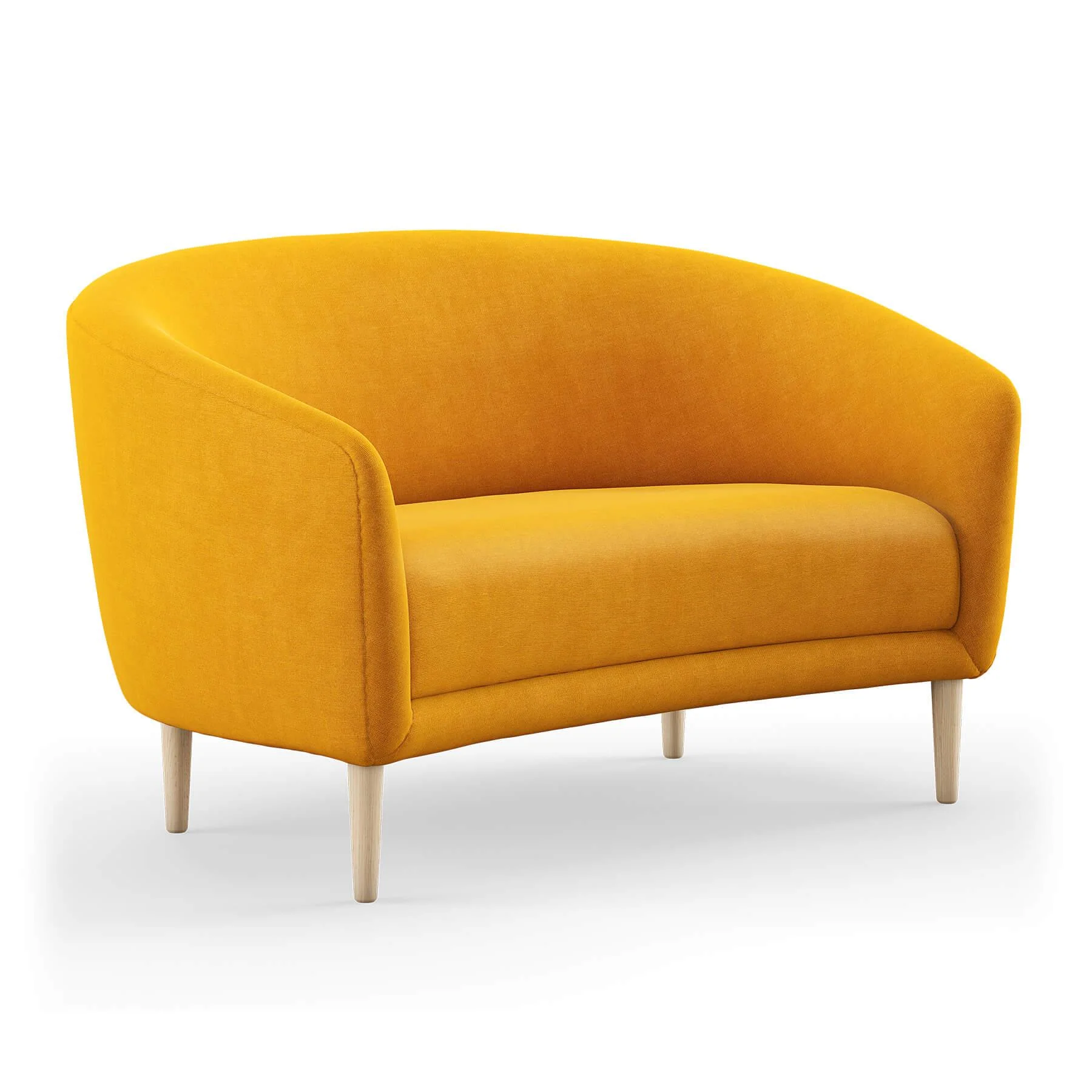 Finn Juhl The Little Mother 2 Seater Sofa in Clear Oiled Oak - Image 26