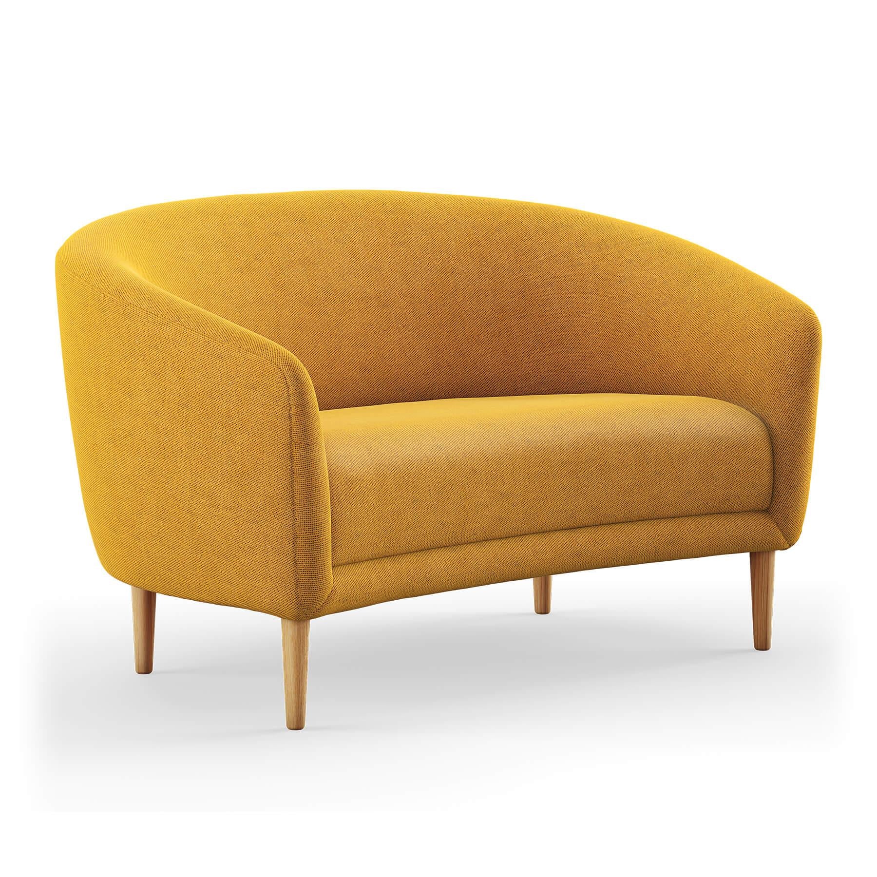 Finn Juhl The Little Mother 2 Seater Sofa in Dark Oiled Oak - Image 12