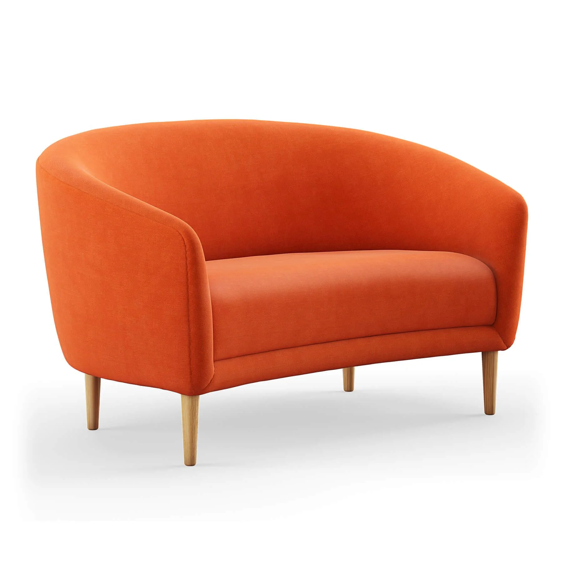 Finn Juhl The Little Mother 2 Seater Sofa in Dark Oiled Oak - Image 36