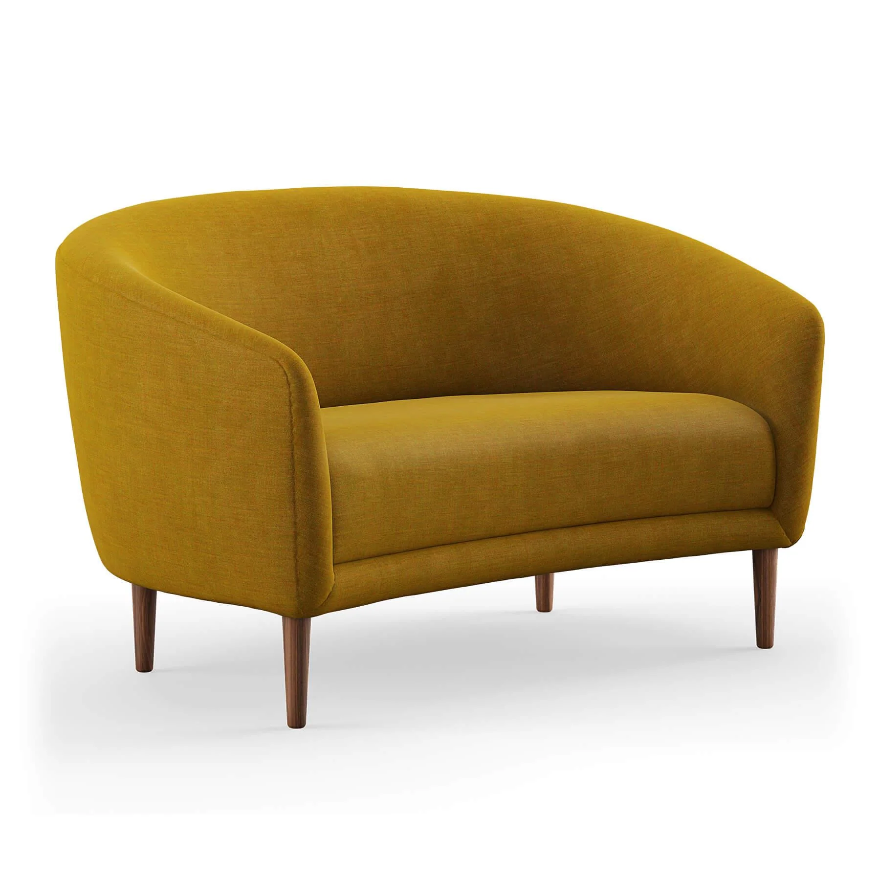Finn Juhl The Little Mother 2 Seater Sofa in Walnut - Image 15