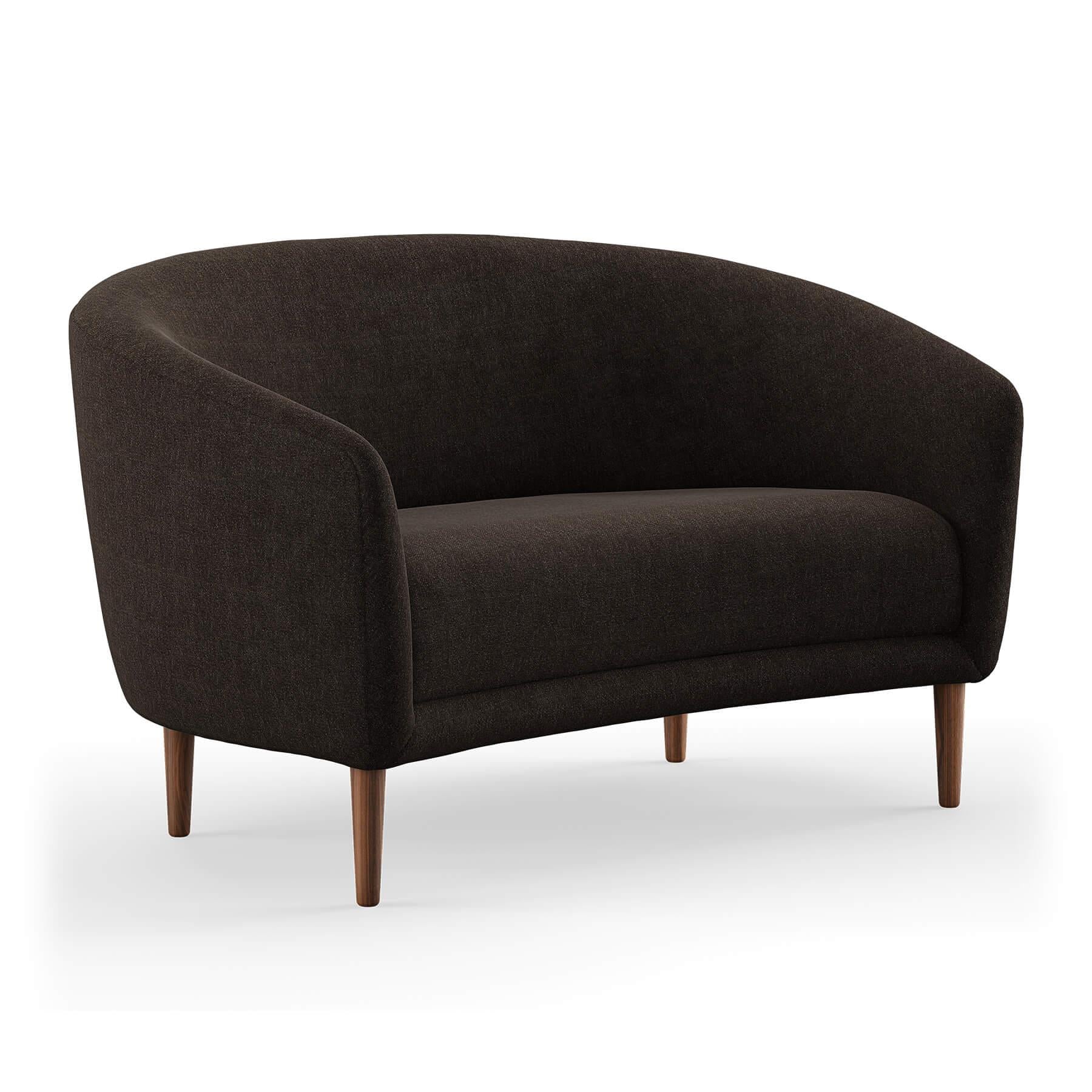 Finn Juhl The Little Mother 2 Seater Sofa in Walnut - Image 21