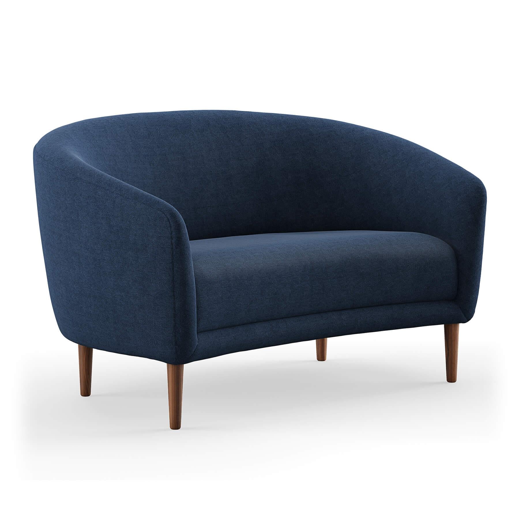 Finn Juhl The Little Mother 2 Seater Sofa in Walnut - Image 22