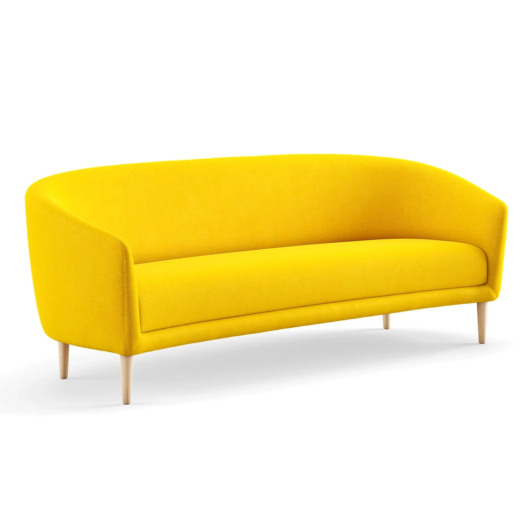 Finn Juhl The Little Mother 3 Seater Sofa in Clear Oiled Oak - Image 16