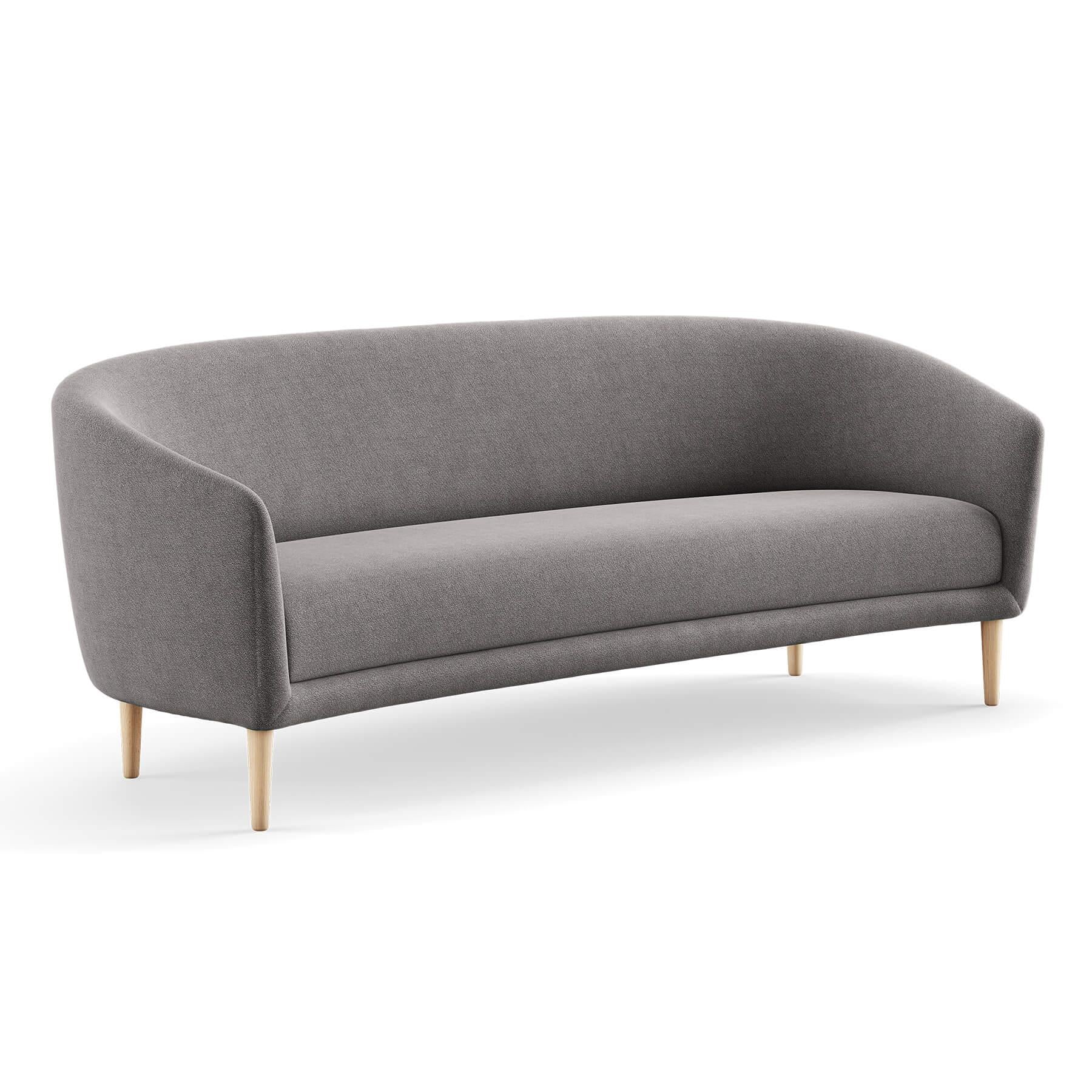 Finn Juhl The Little Mother 3 Seater Sofa in Clear Oiled Oak - Image 21