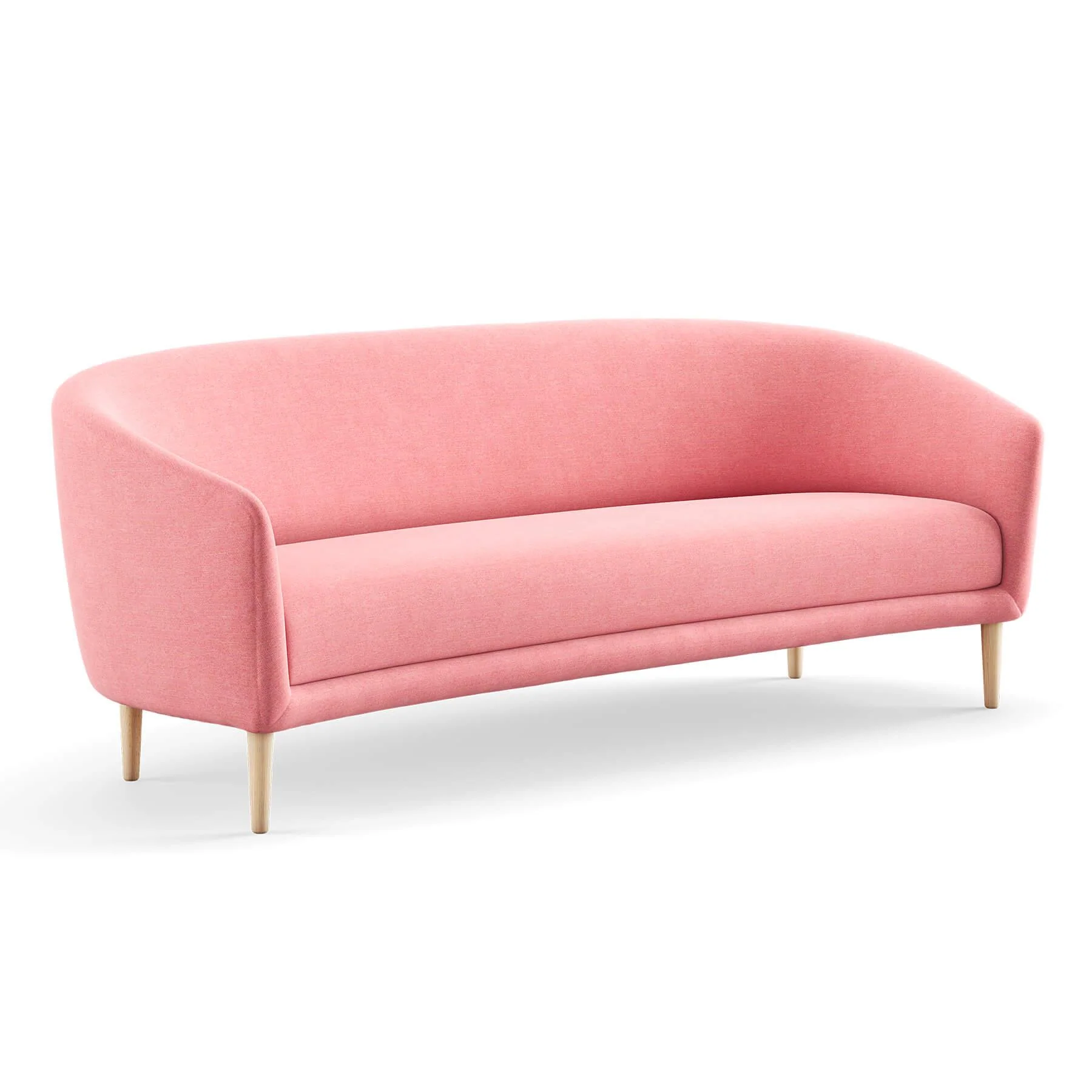 Finn Juhl The Little Mother 3 Seater Sofa in Clear Oiled Oak - Image 23